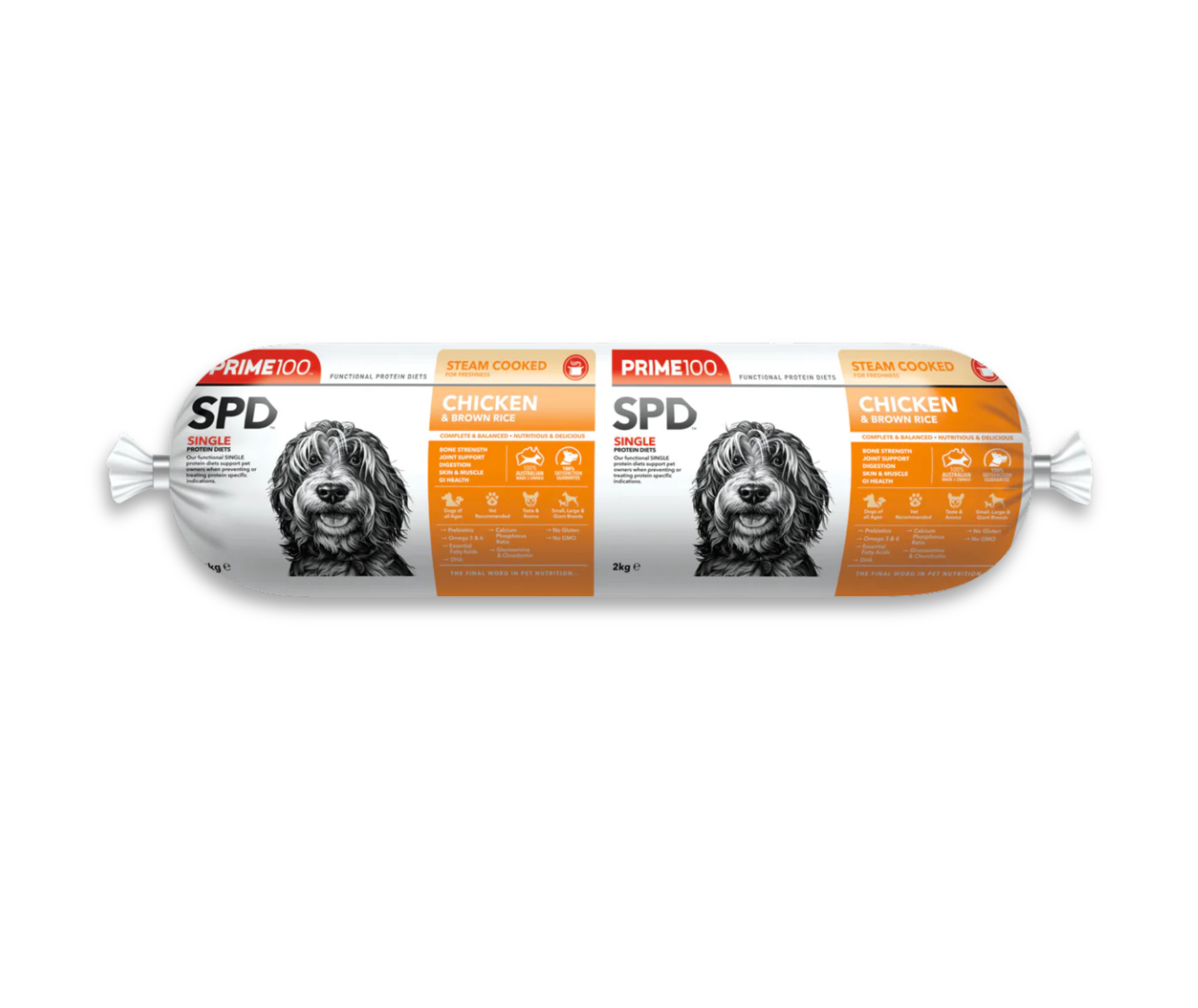 SPD™ Fresh Roll Chicken & Brown Rice