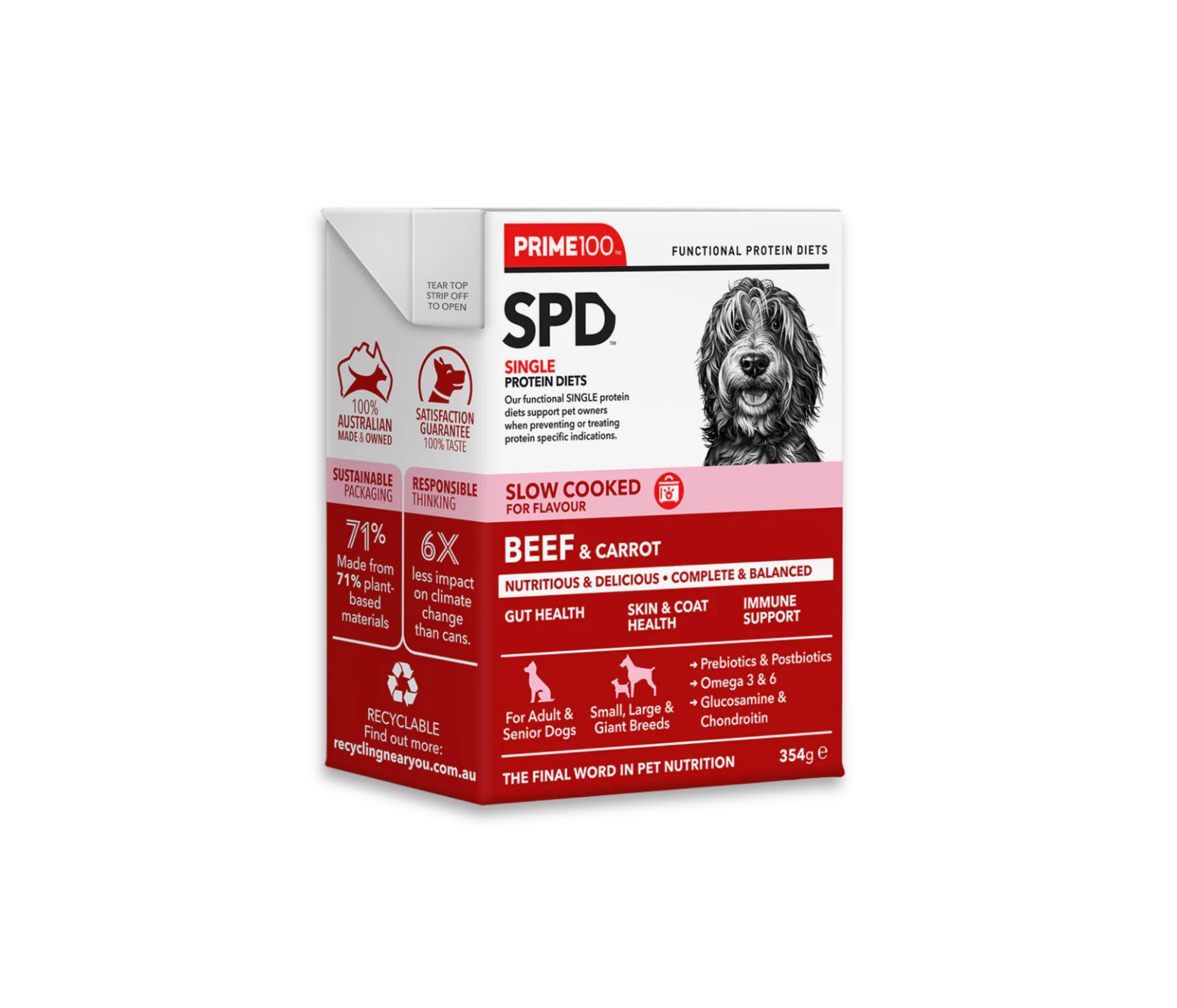 SPD™ Slow Cooked Beef & Carrot