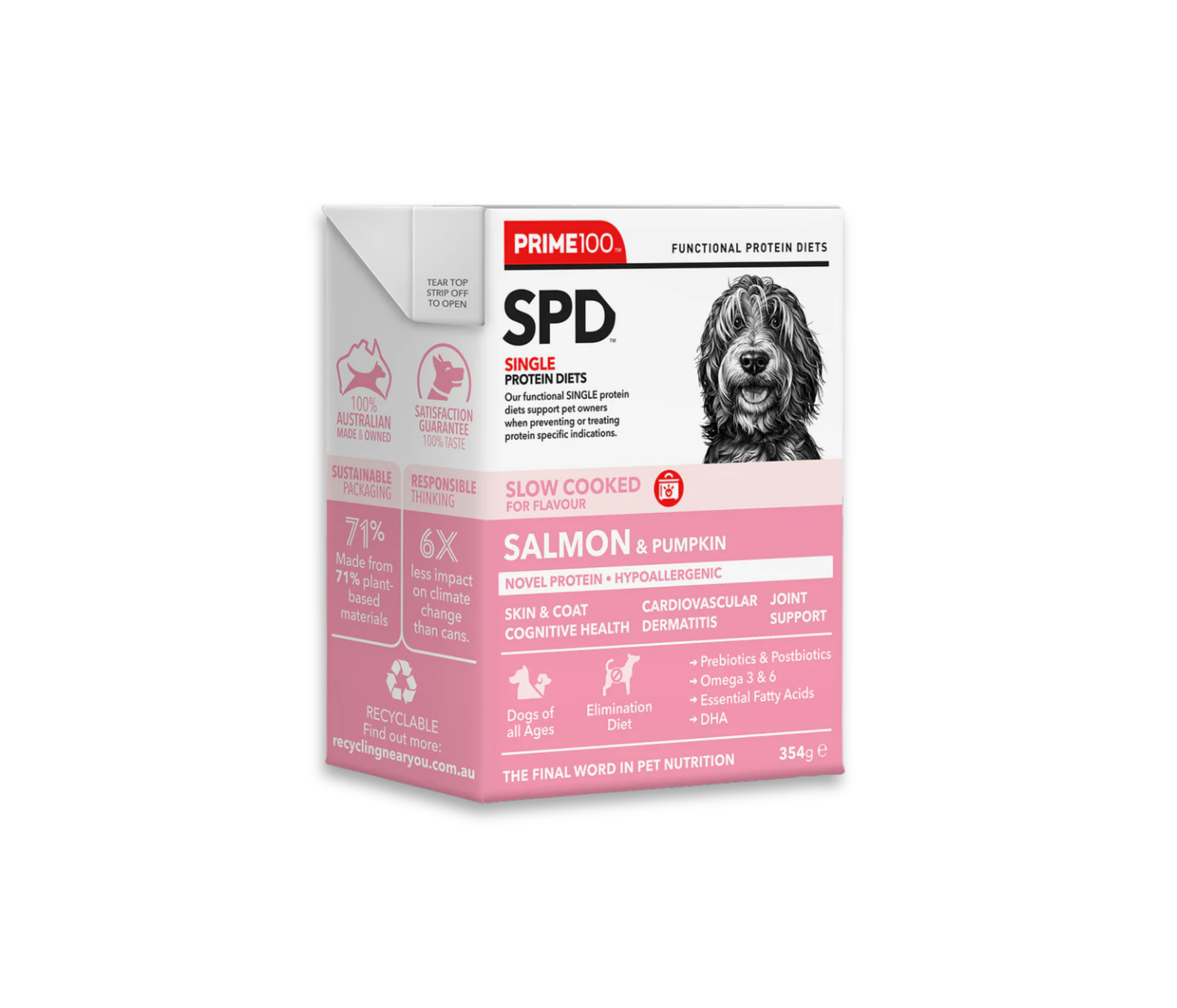 SPD™ Slow Cooked Salmon & Pumpkin