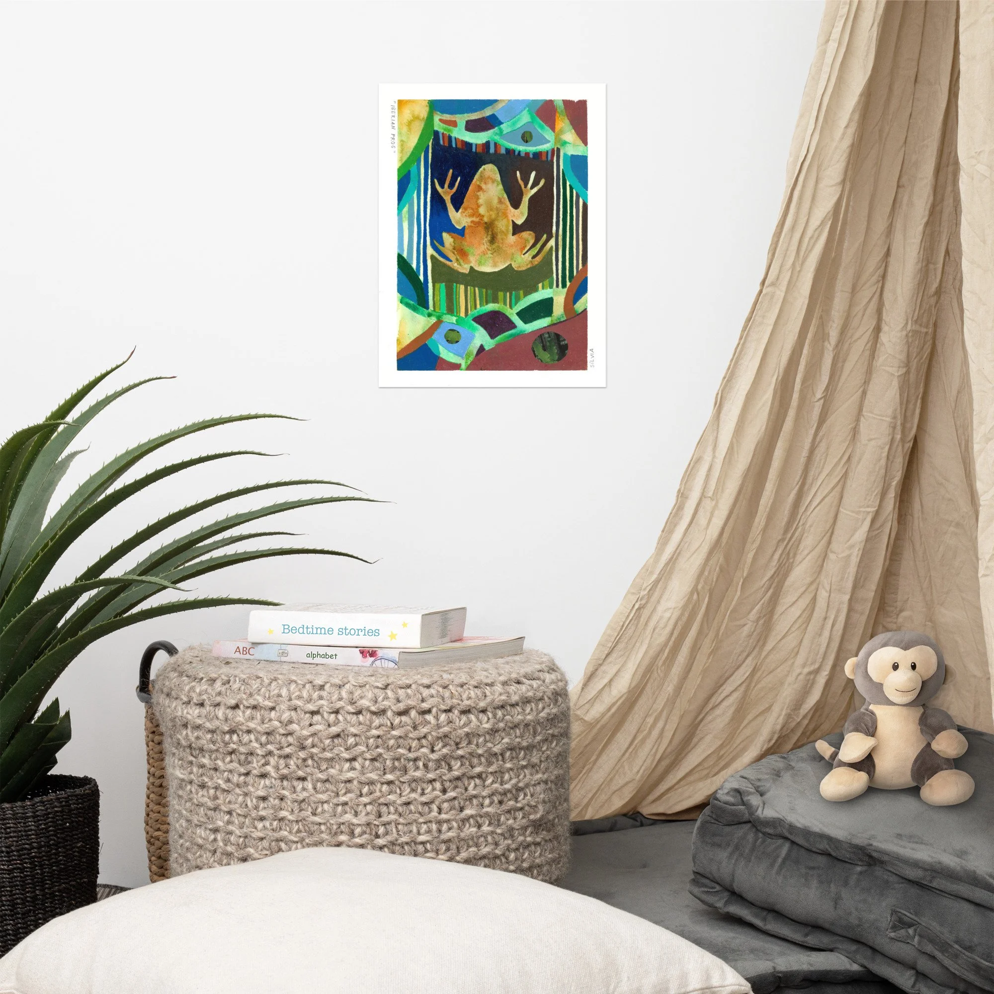 Iberian Frog Poster 12x16.jpg