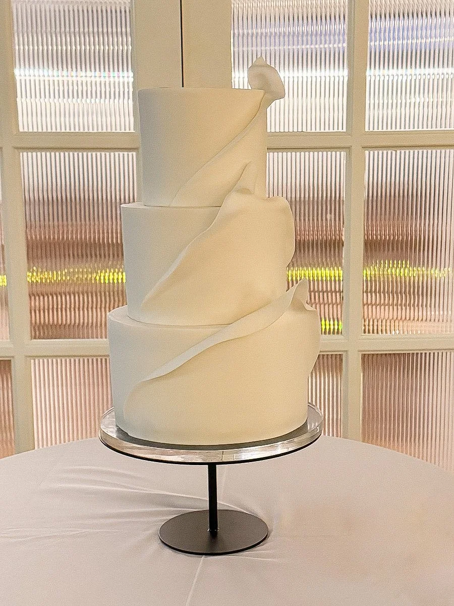 3 Tier Modern Fondant Cake