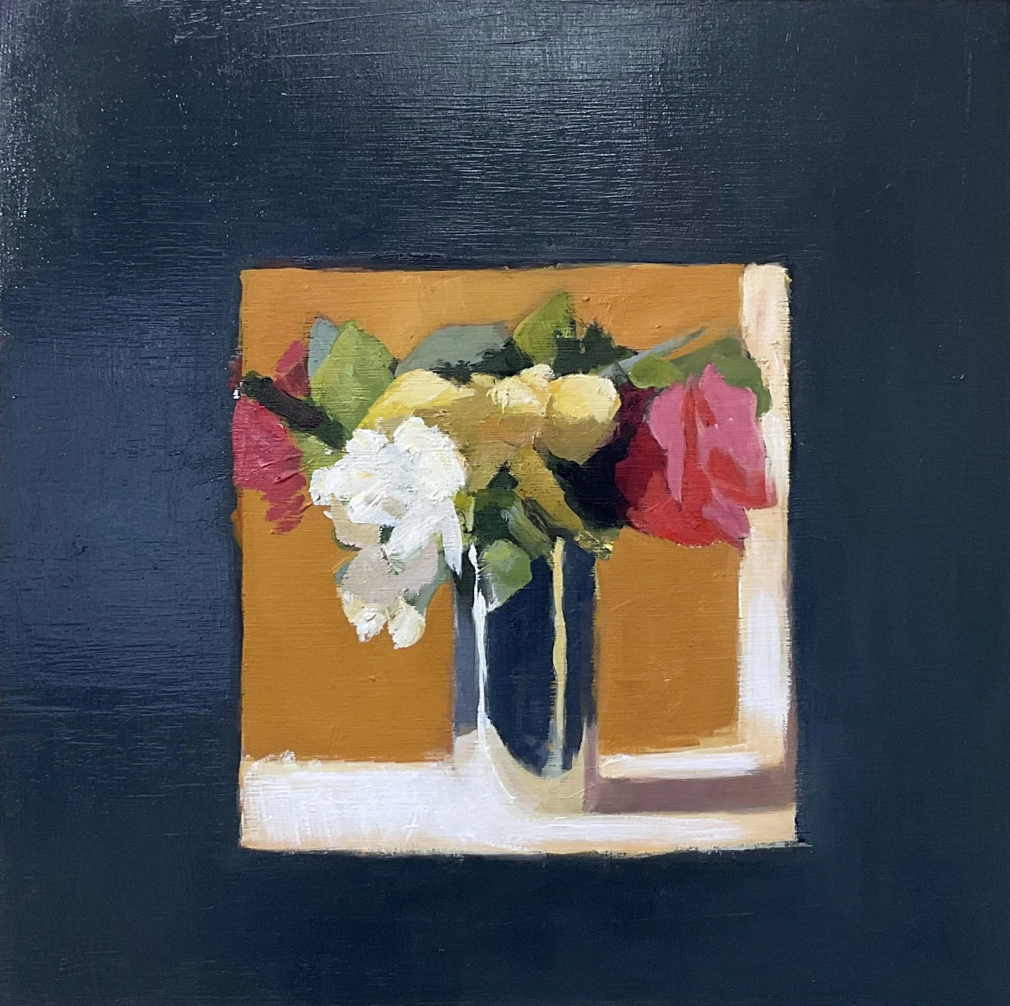 Light Box 18x18in oil on cradles wood panel $1600