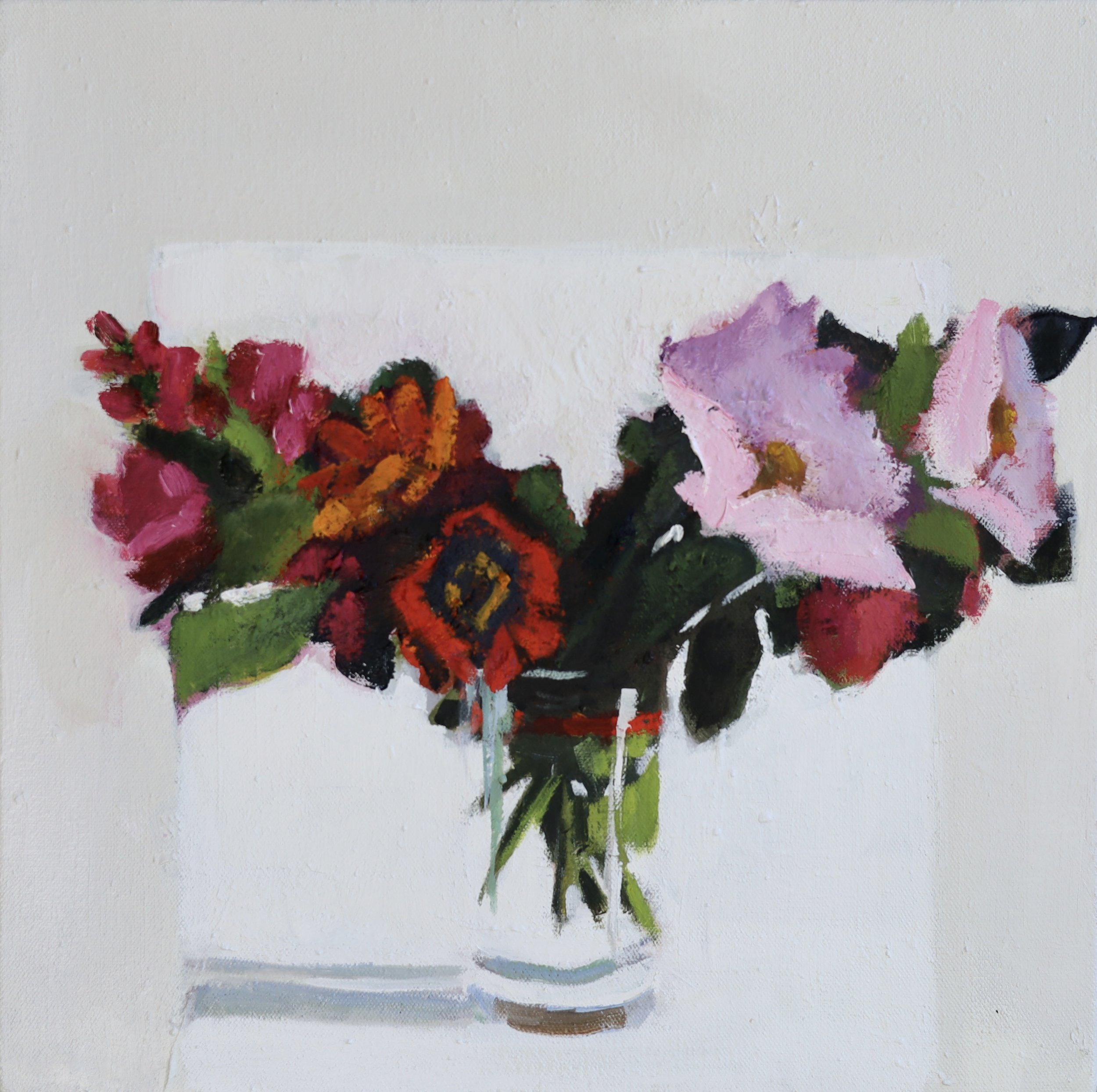 Summer Room 15x15in oil on canvas $1150
