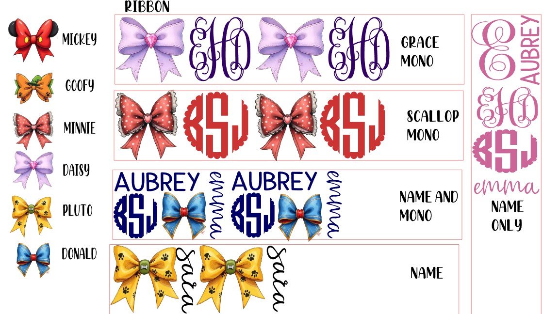 mickey character bows ribbons.jpg
