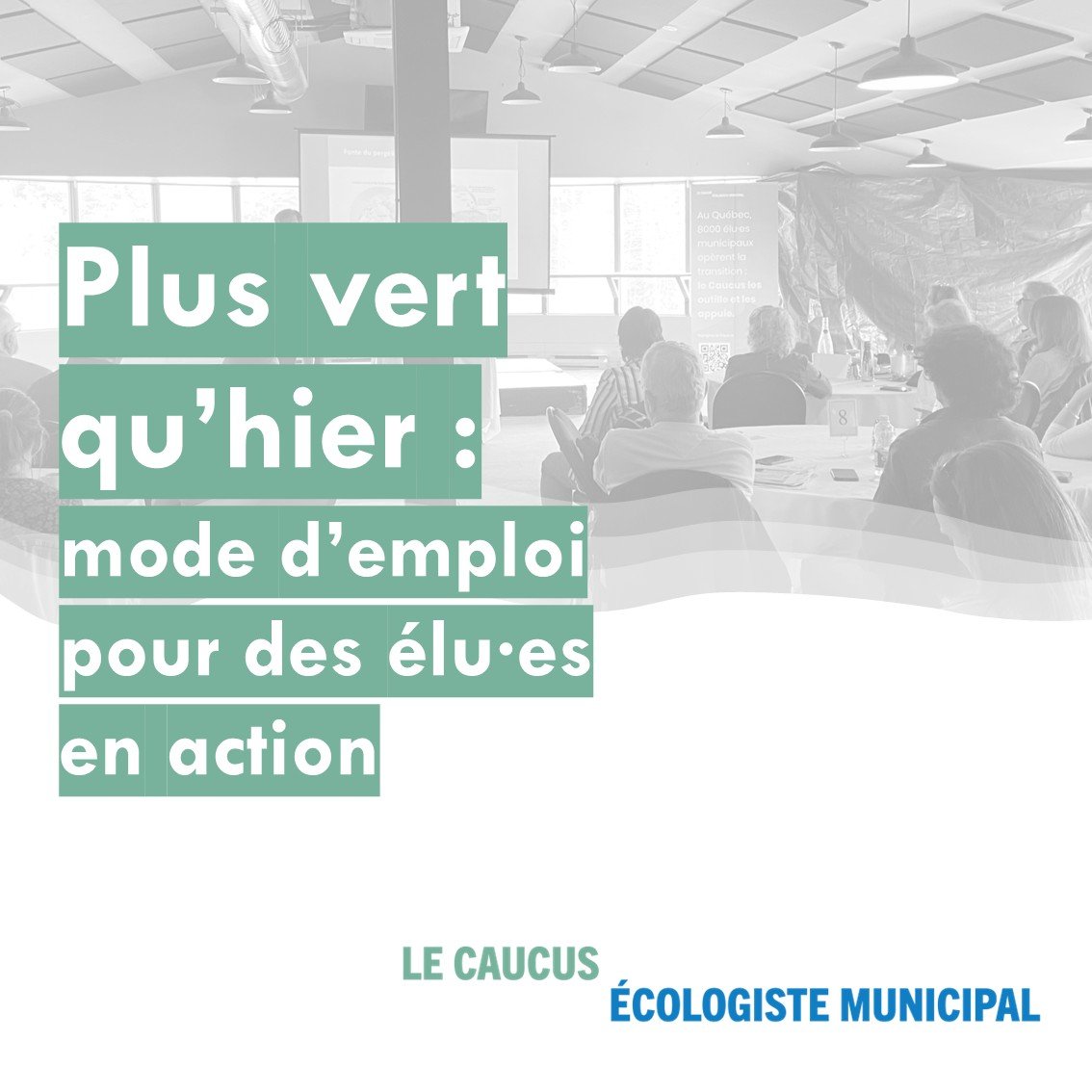 Lancement de la première saison du balado Plus vert qu’hier