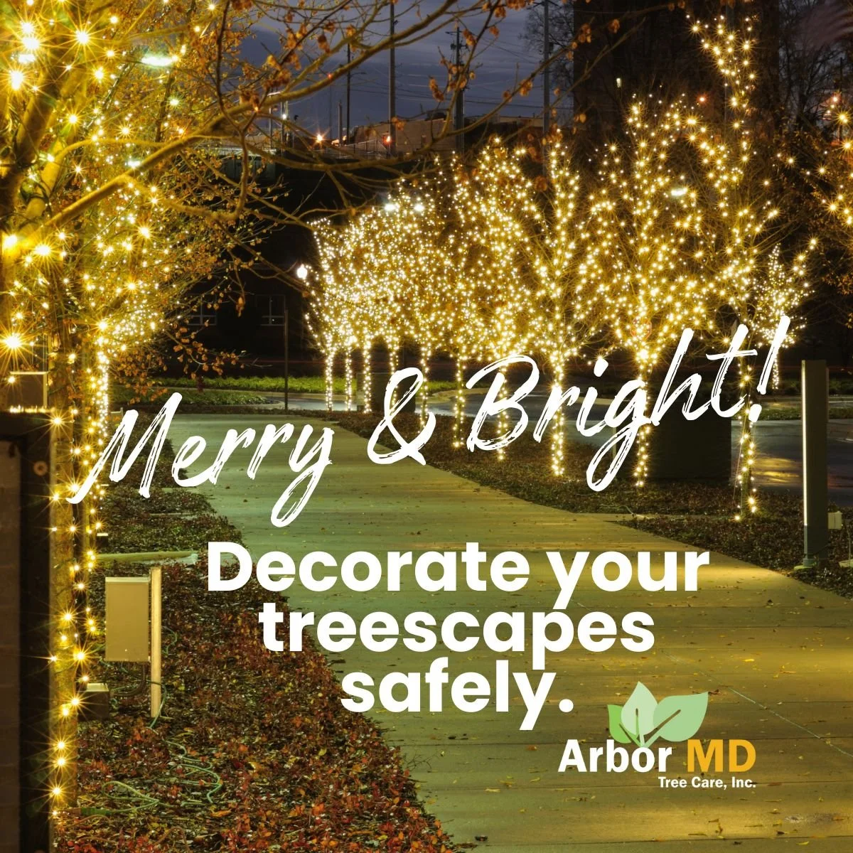 Decorating Commercial Properties during the holidays.