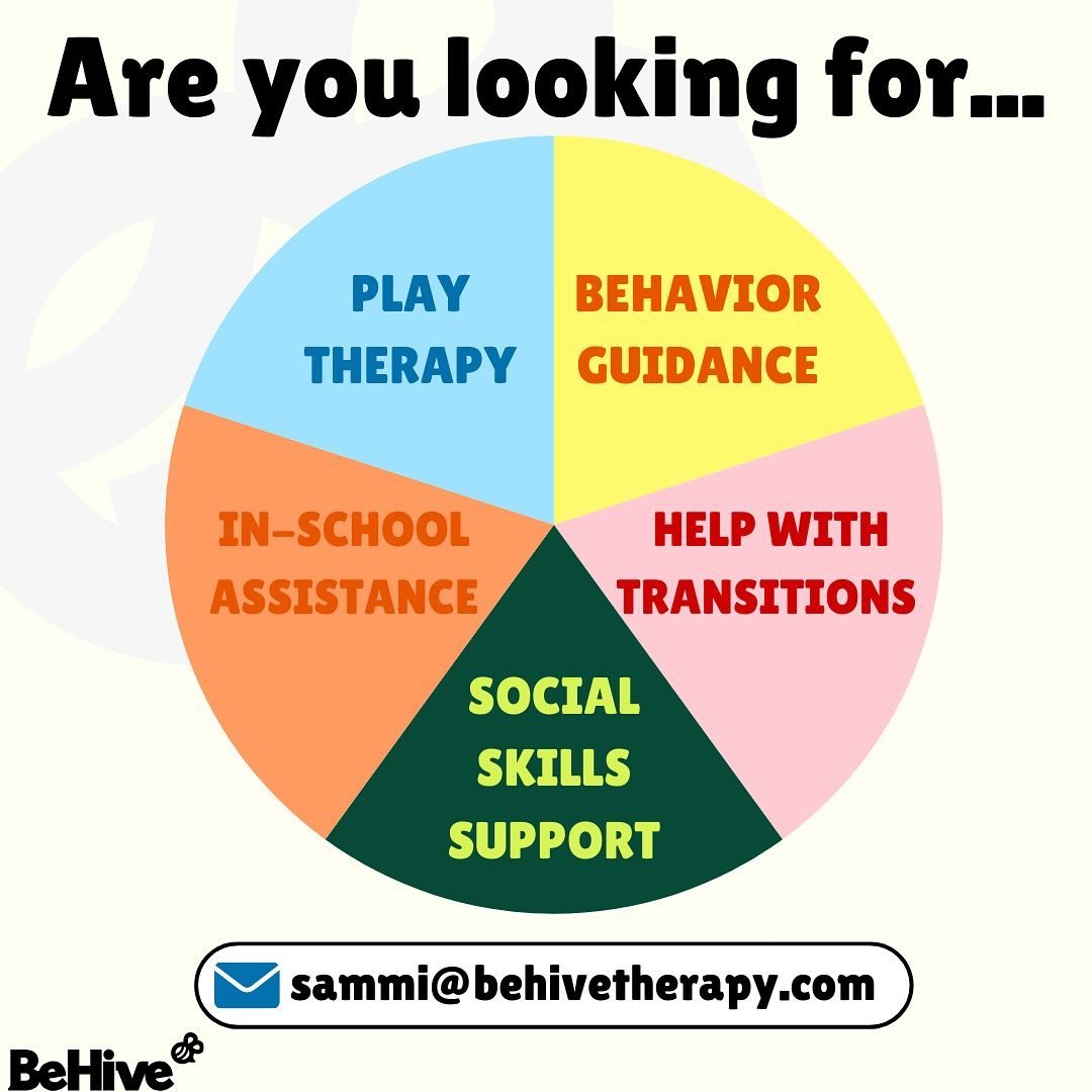Are you looking for extra support for your child? 🐝

🤝 Whether you&rsquo;re interested in learning more about our play therapy, social skill building, sibling sessions, or supporting children from a social-emotional standpoint in their transition t