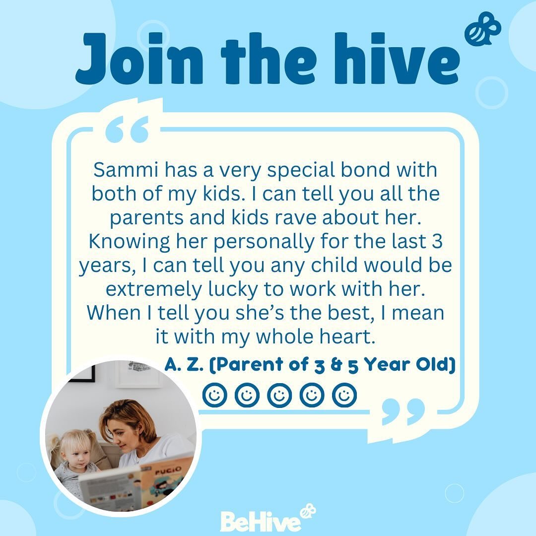 What are our clients saying? 🐝 

🤝 Grateful for the trust and love our clients share with us every day! Here&rsquo;s another glimpse into BeHive and the journey of growth through play! 

📧Get in touch and schedule your consultation today! 

#behiv