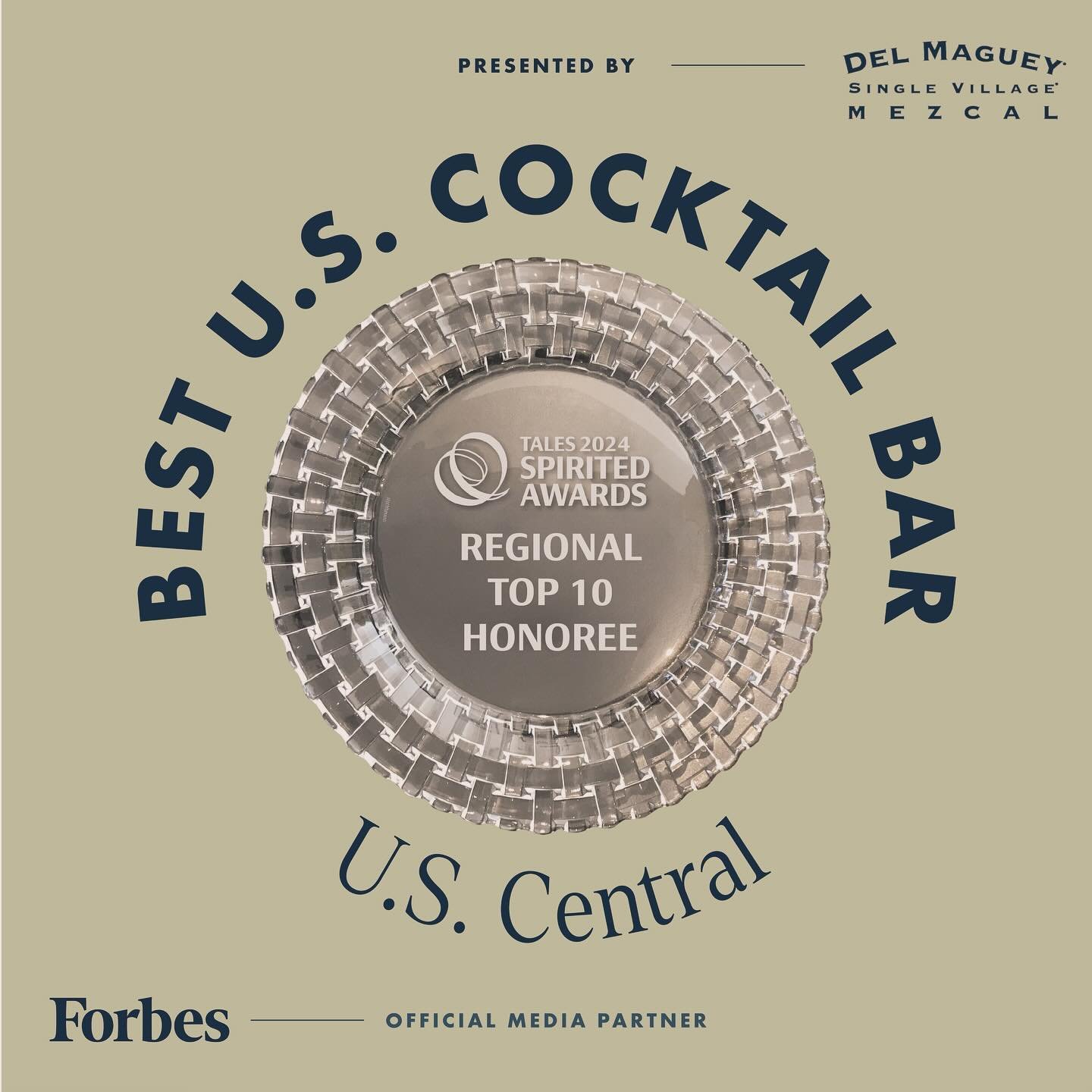 We are proud to share that DrinkWell has been recognized as a Top 10 regional nominee for the 2024 @tales_of_the_cocktail Spirited Awards in two categories - Best US Cocktail Bar (Central) and Best US Bar Team (Central). We are so thrilled to be in t