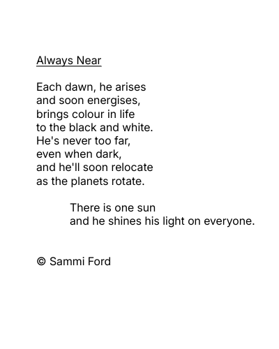Always Near poem