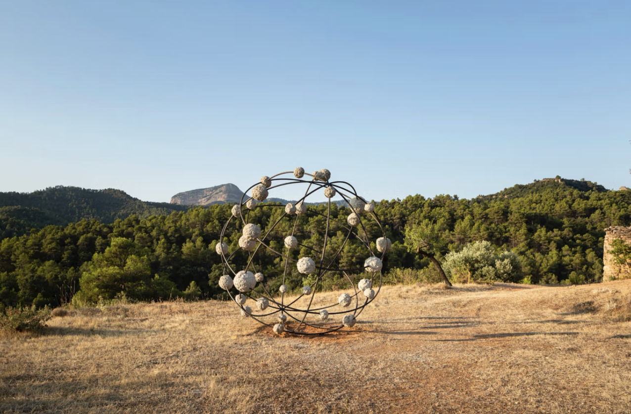 Mona Hatoum’s Orbital (2021) is among 20 large-scale installations in Solo House’s sculpture trail