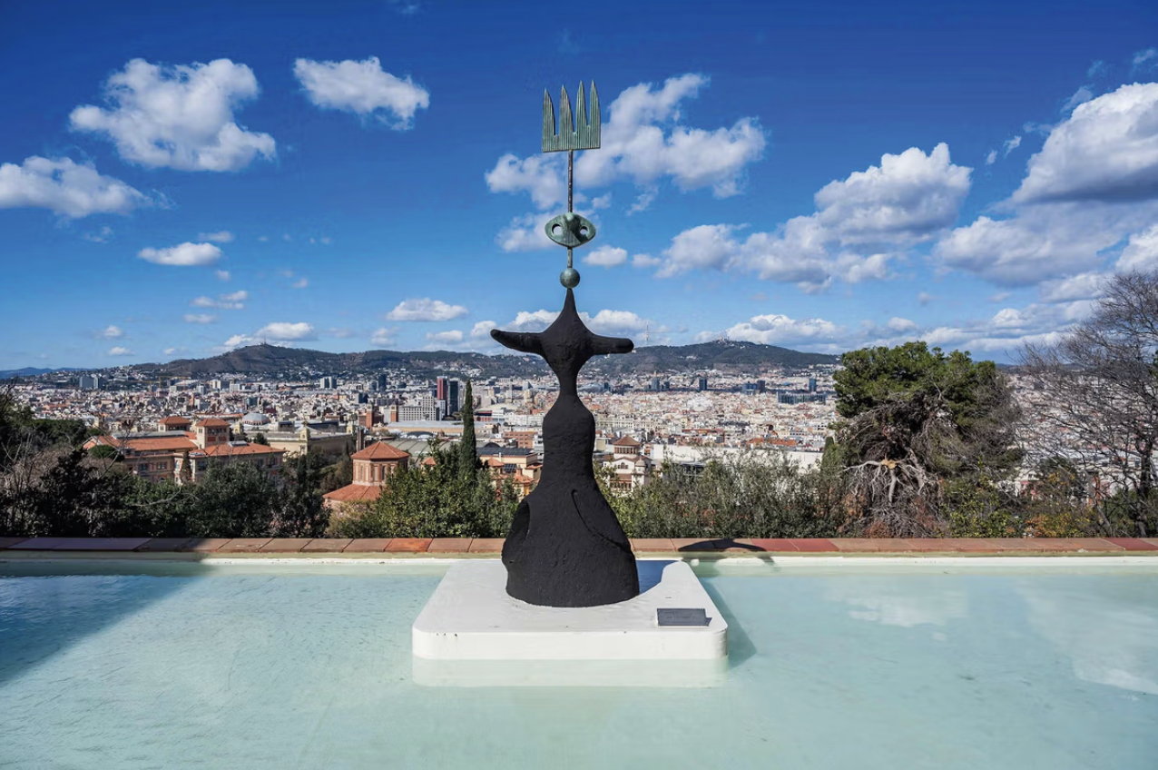 Joan Miró’s Luna, sol y una estrella (1968); the artist’s links to Barcelona are being promoted