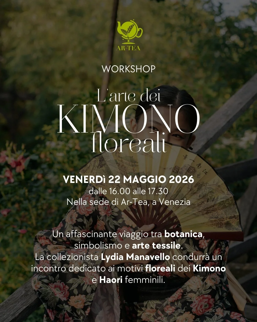 L'ARTE DEI KIMONO FLOREALI - 22/05/2026