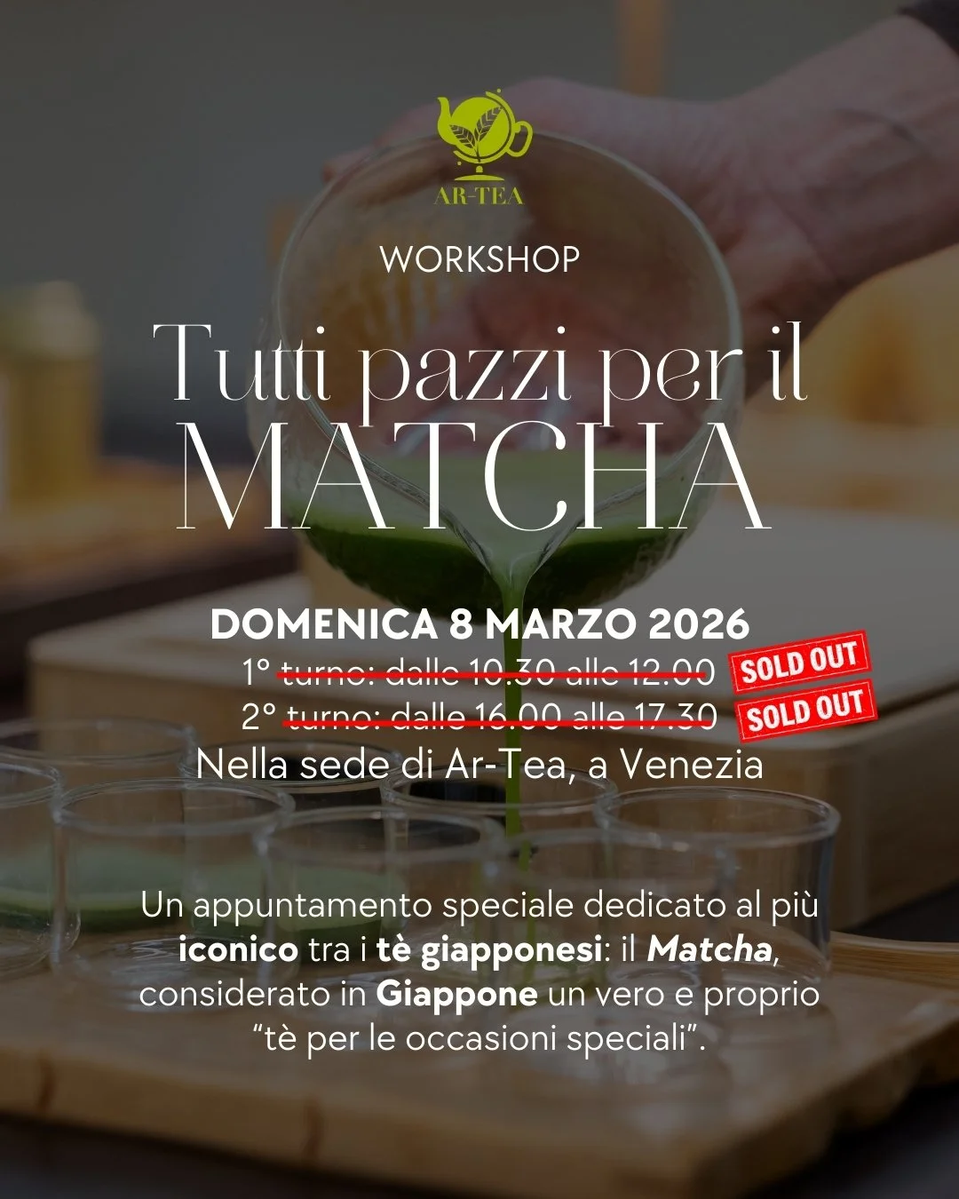 TUTTI PAZZI PER IL MATCHA - 08/03/2026