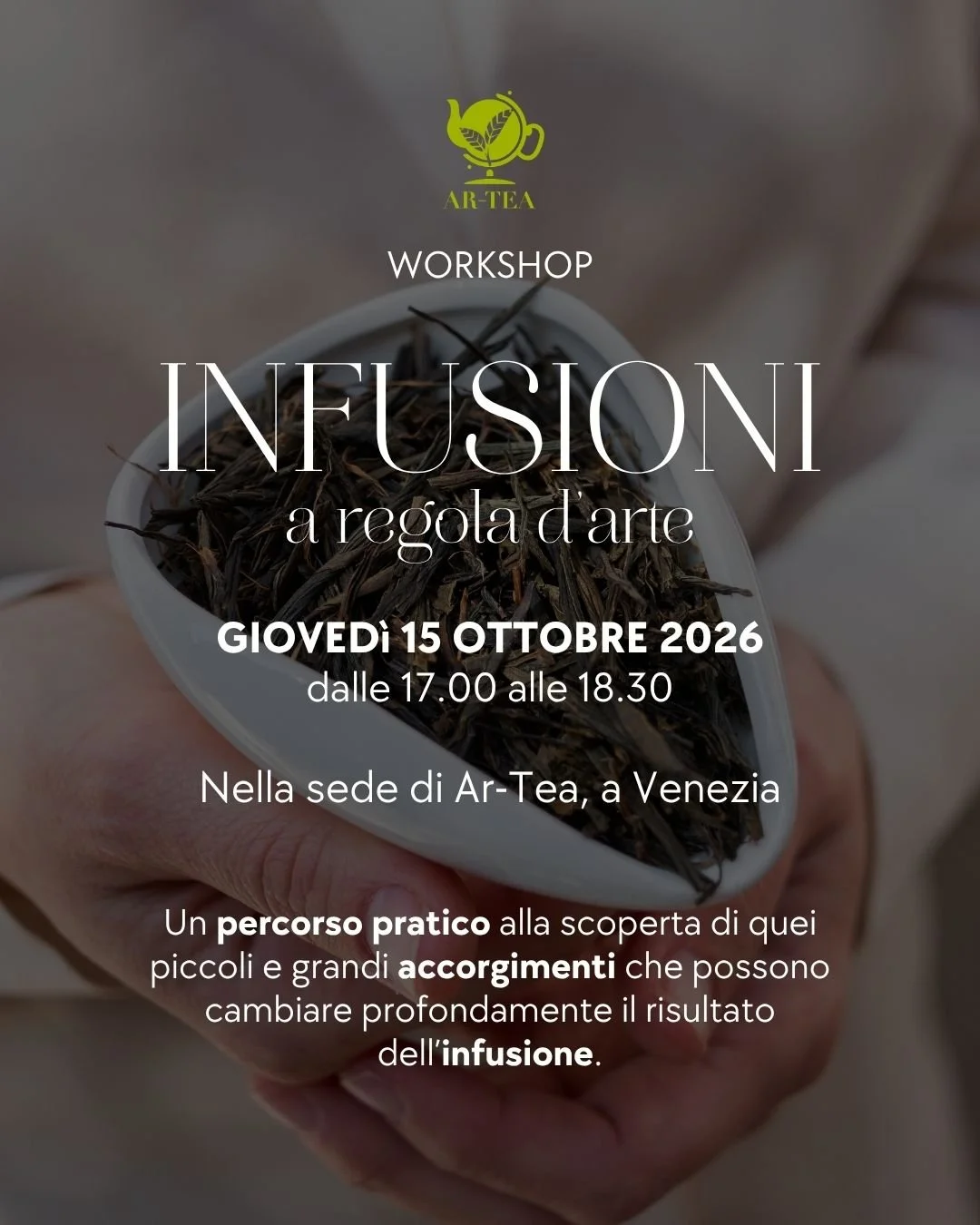 INFUSIONI A REGOLA D'ARTE