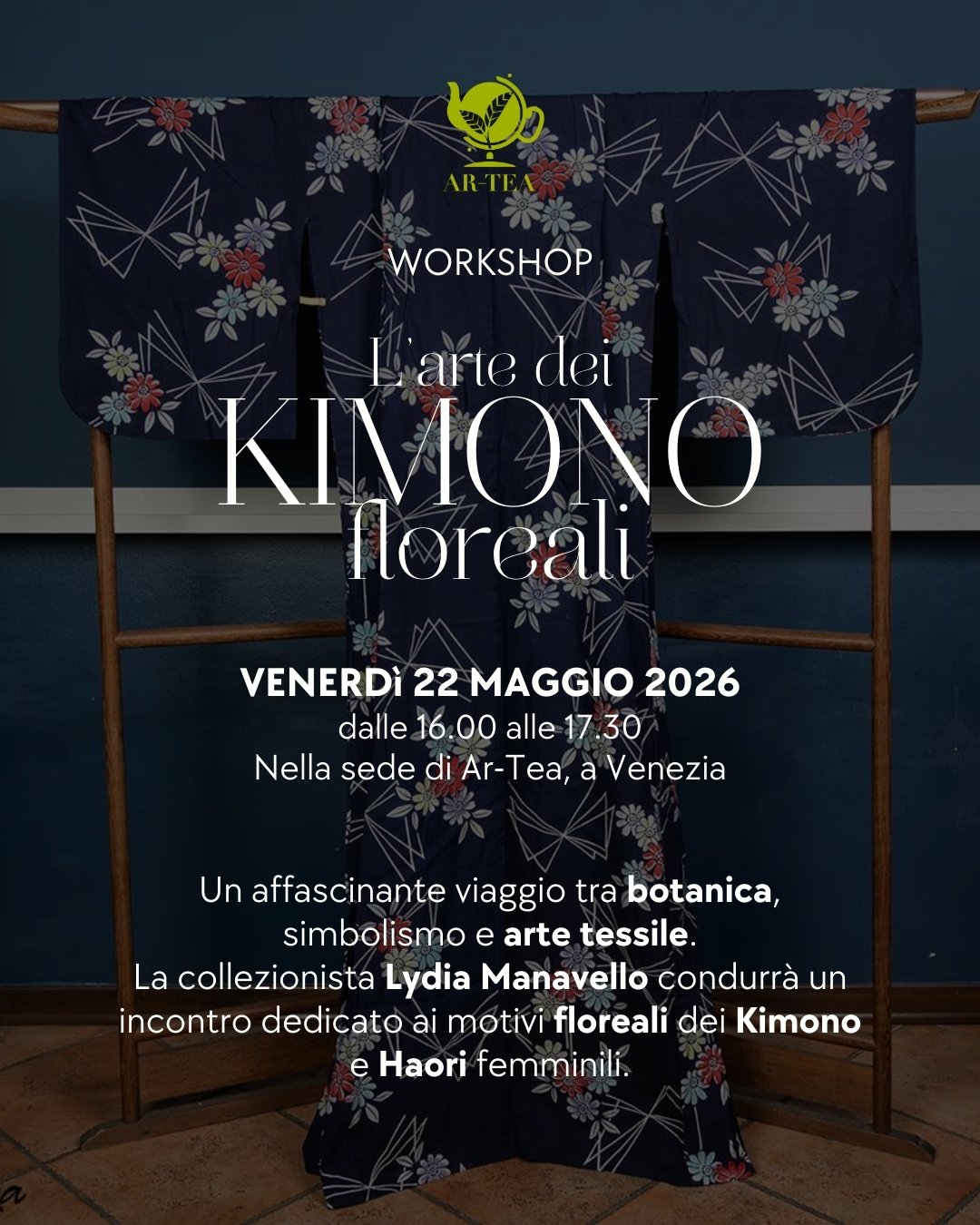 L'ARTE DEI KIMONO FLOREALI - 22/05/2026