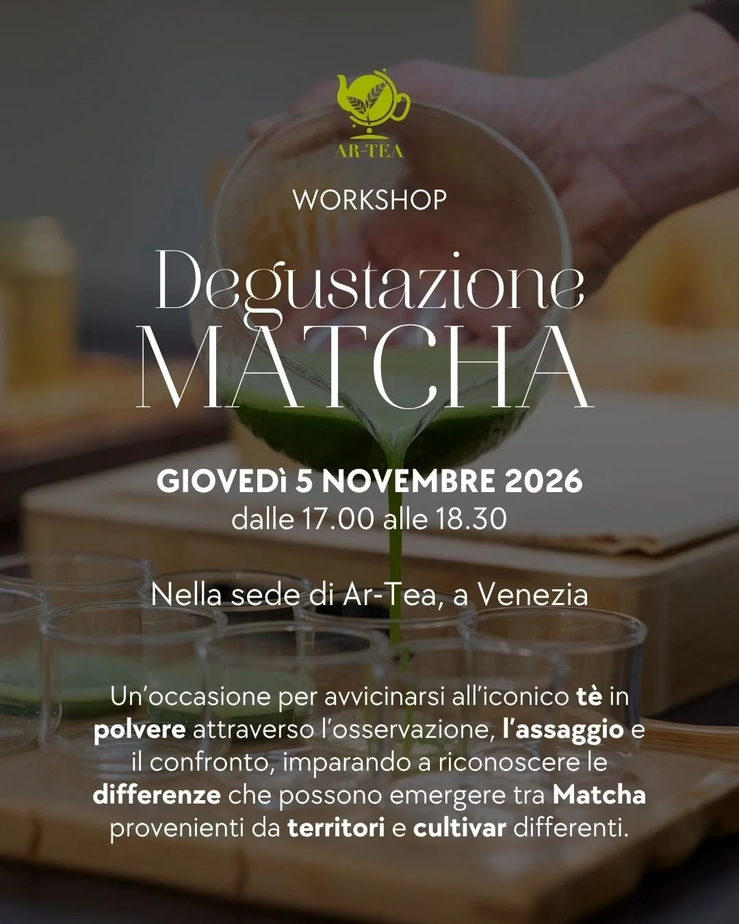DEGUSTAZIONE MATCHA GIAPPONESE