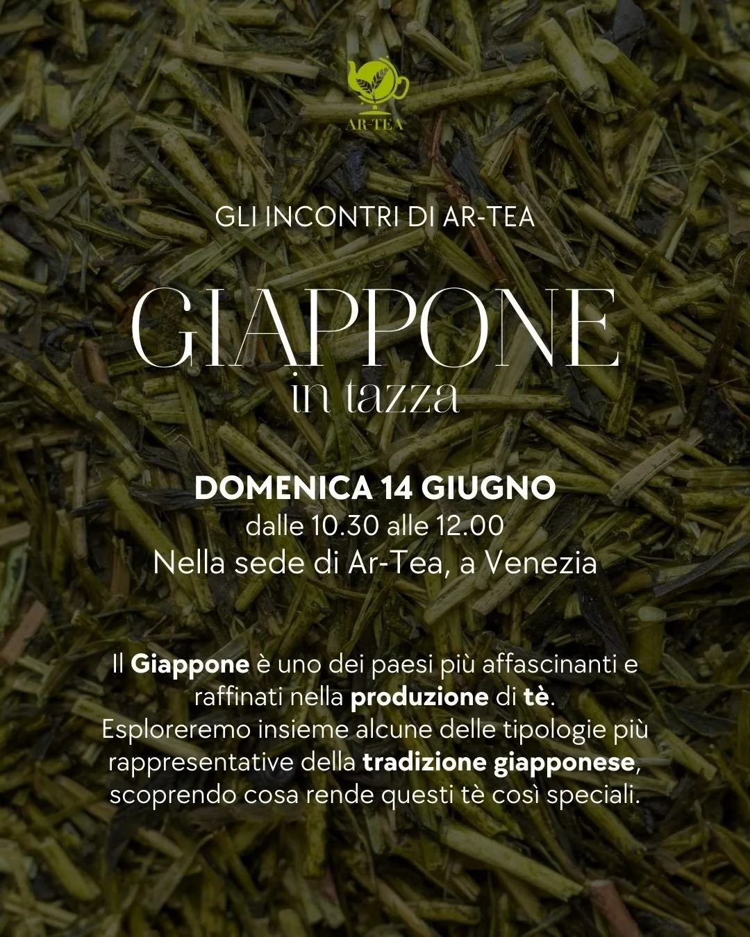 IL GIAPPONE IN TAZZA - 14/06/2026