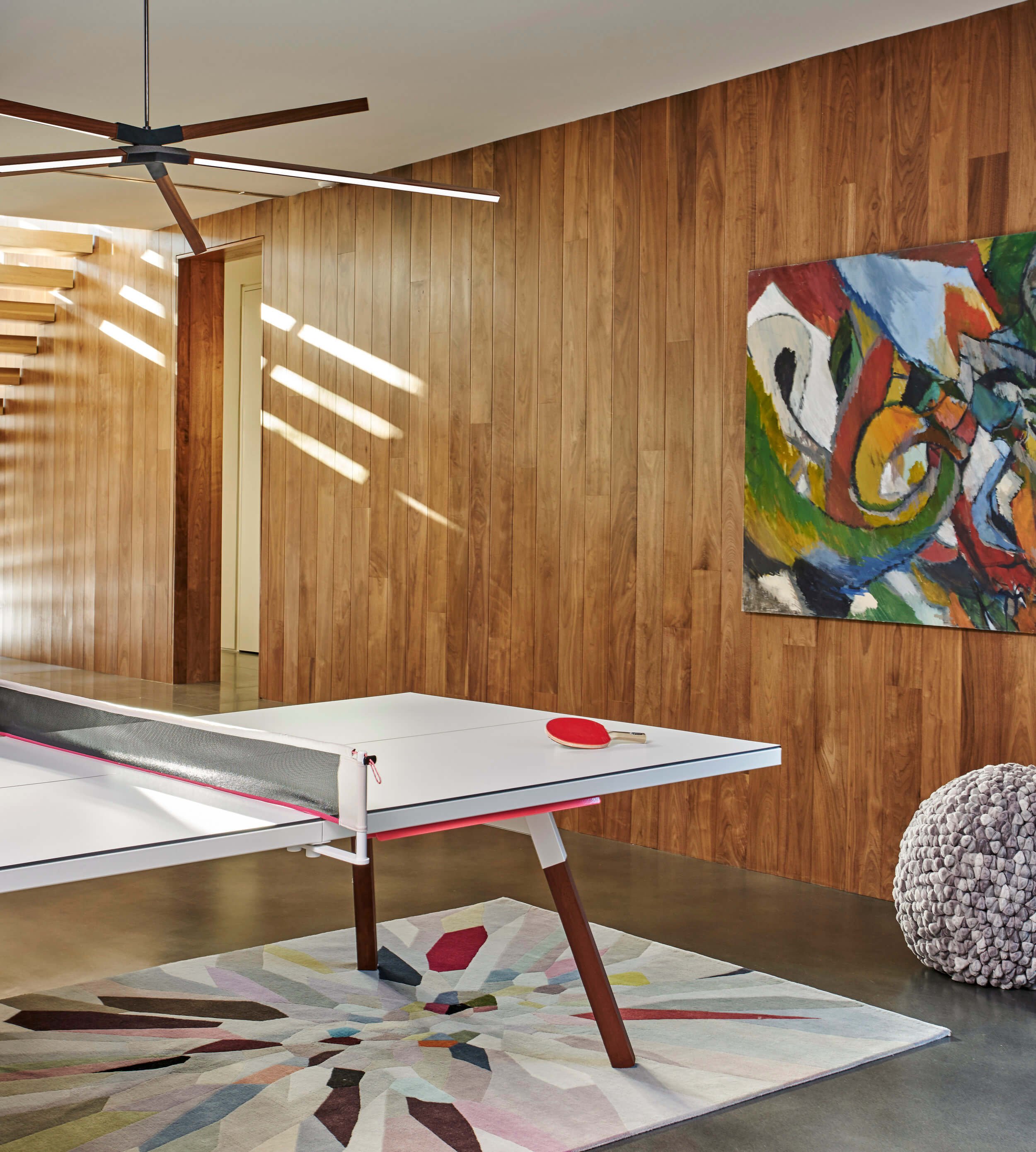 Contemporary Family Home - Chicago - Ping Pong / Activity Room