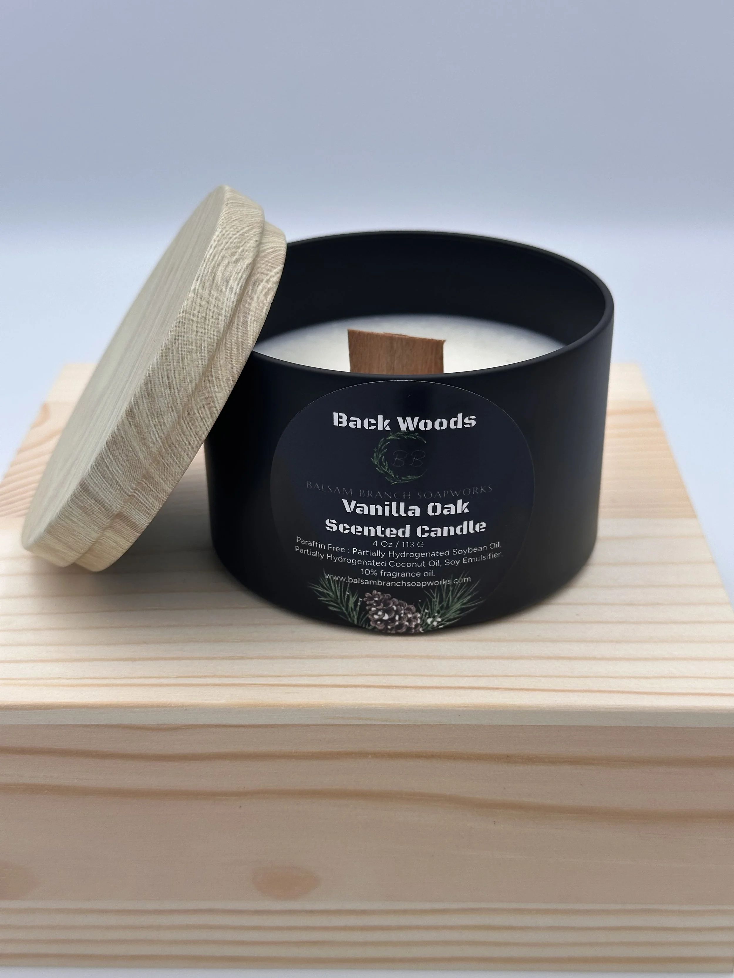 Vanilla Oak Candle