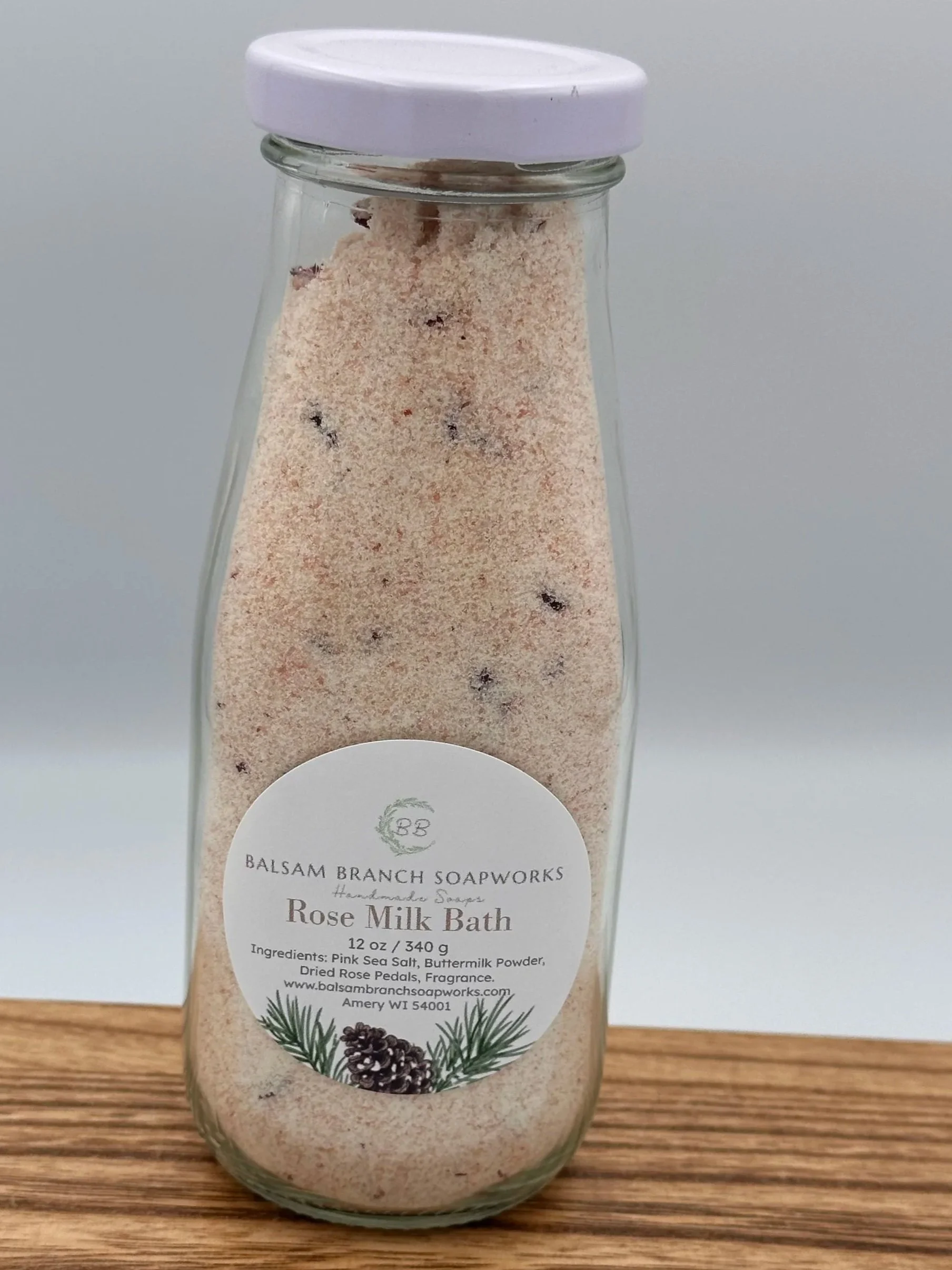 Rose Milk Bath Salts