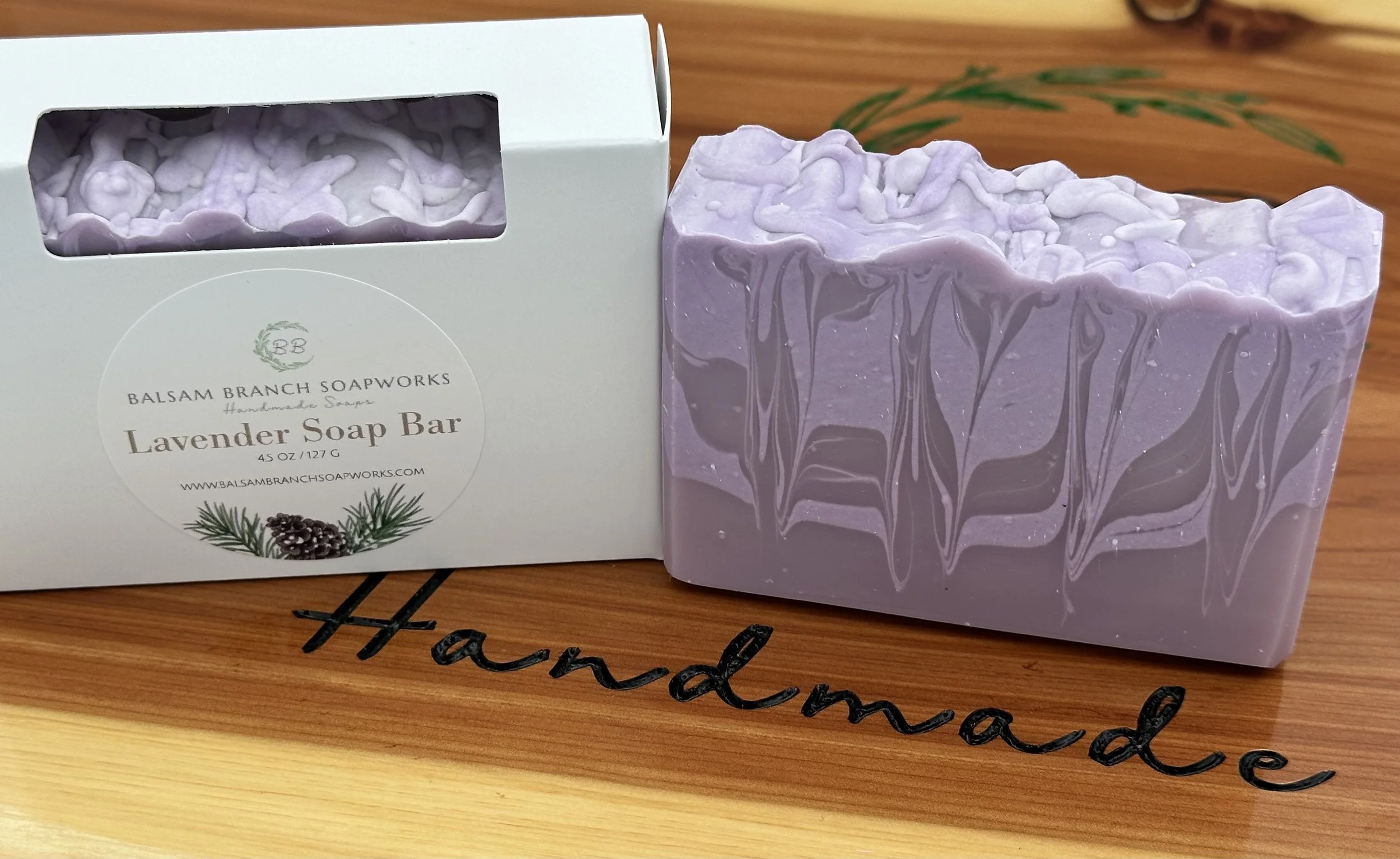 Lavender Artisanal Cold Process Soap Bar