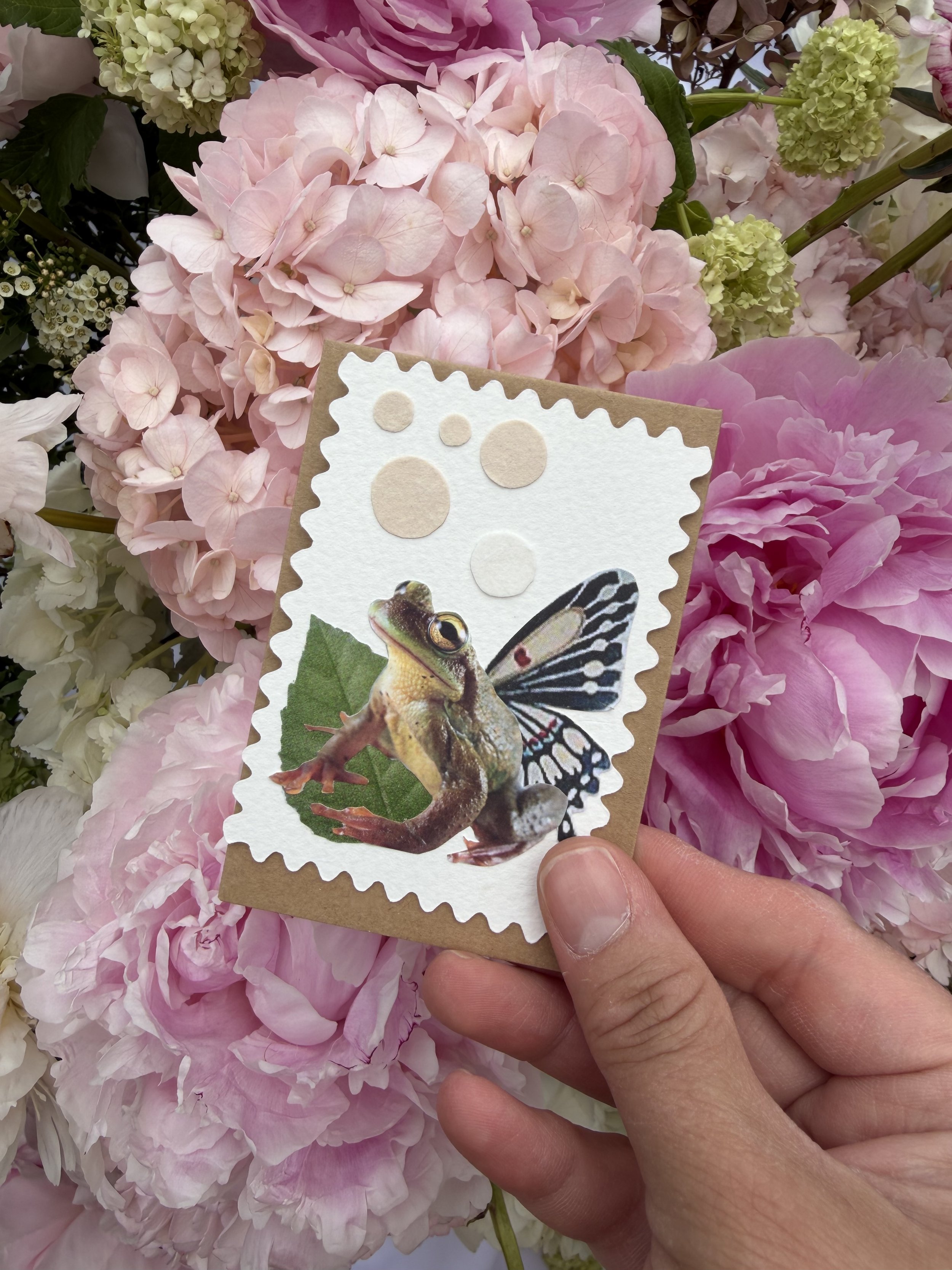 “Garden Friends” Mini Collage