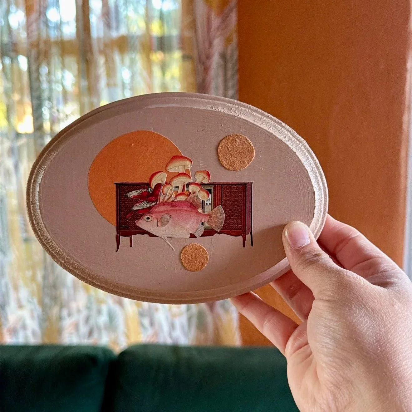 Large Collage Plaque