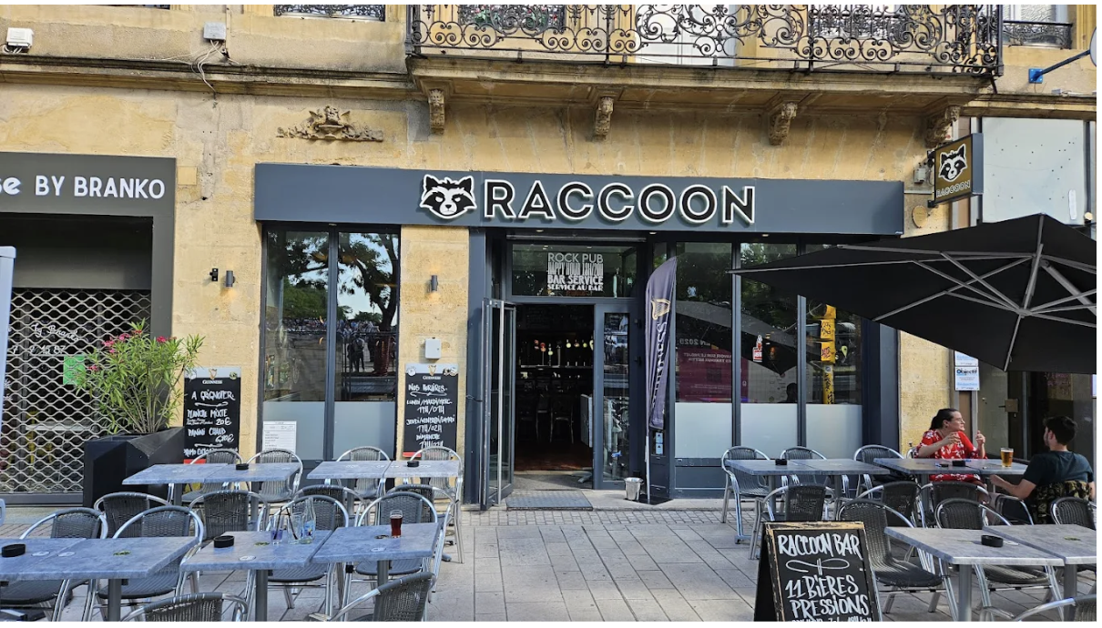 Nouveau lieu le jeudi soir : bar Raccoon
