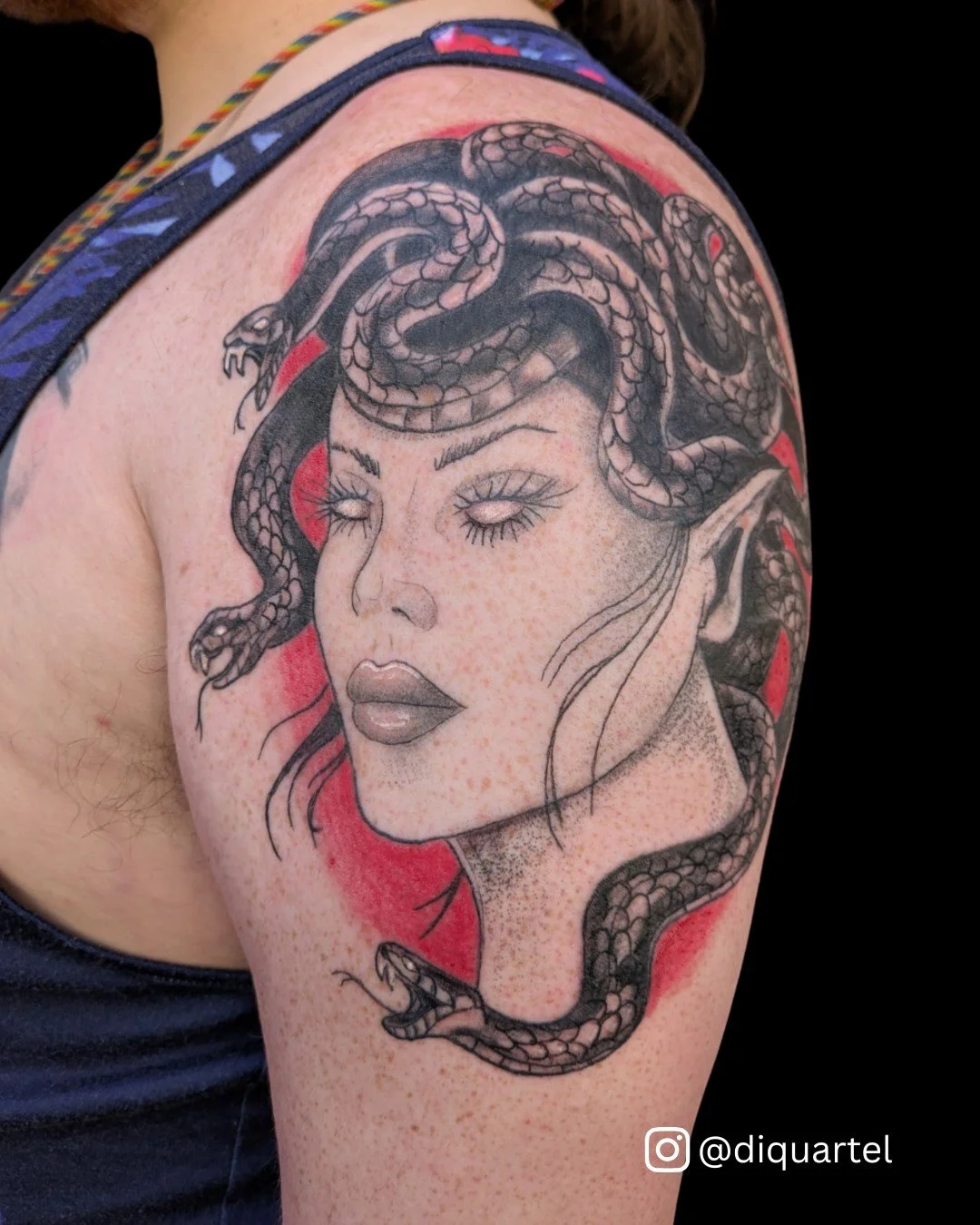 They're serving gorgon thanks to @diquartel !

Di won't turn you to stone, but she will give you an excellent piece. Grab a spot on her books through the link in our bio, via email, or by calling the shop!
Walk Ins Always Welcome.

#TimelessTattooATL