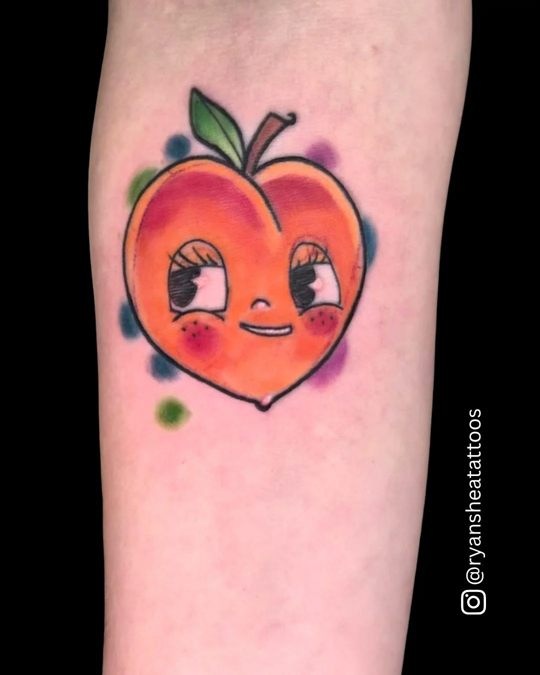 We're feelin' just peachy about this mischievous peach @ryansheatattoos  got to do as a souvenir for a walk in's trip to ATL!

Grab a spot on Ryan's books through the link in our bio!
Walk Ins Always Welcome

#TimelessTattooATL #WalkInTattoo #PeachTa