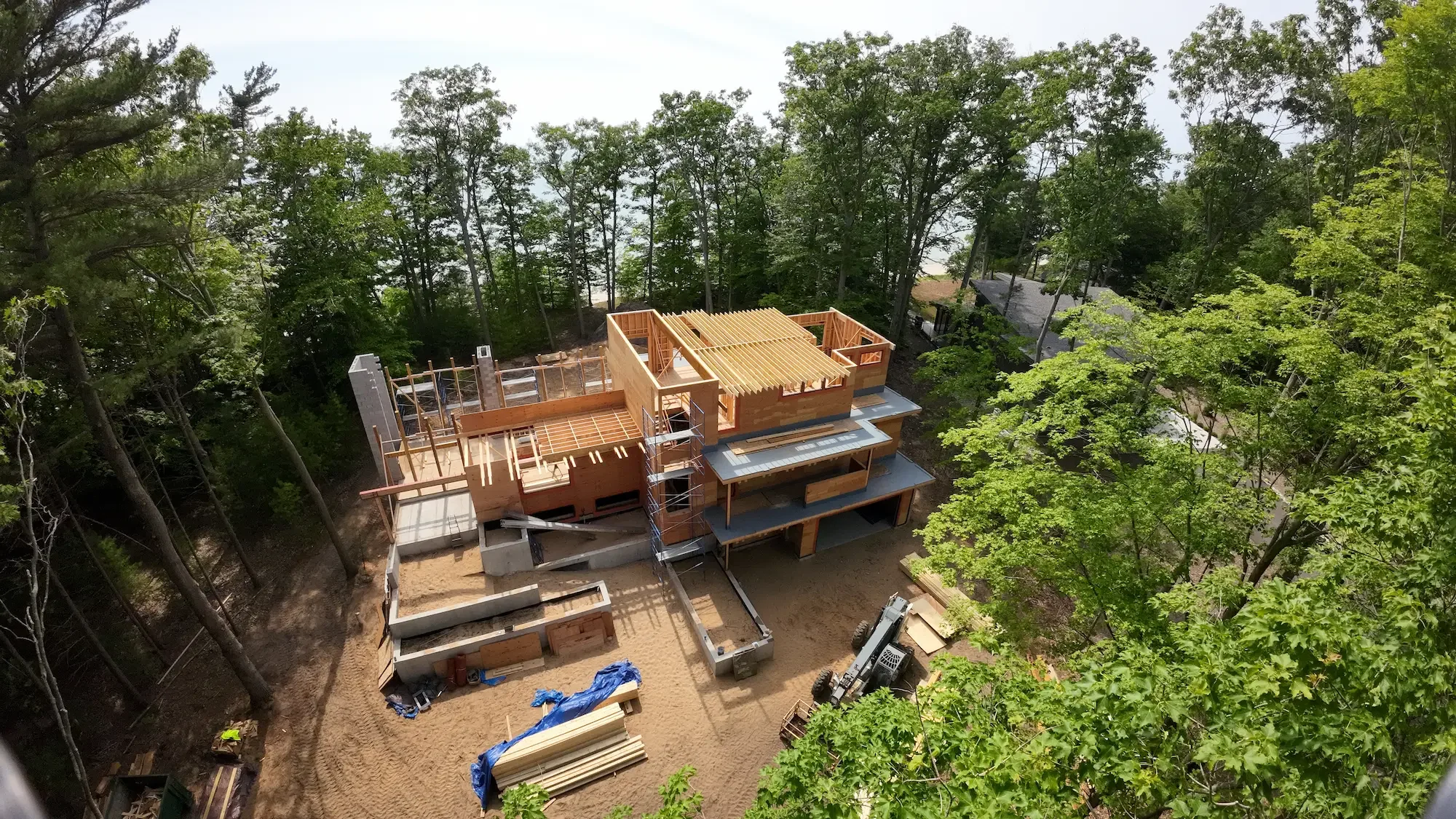 Custom Built Lakeshore Home by Dan Goraj Grand Coast Contractors Grand Haven