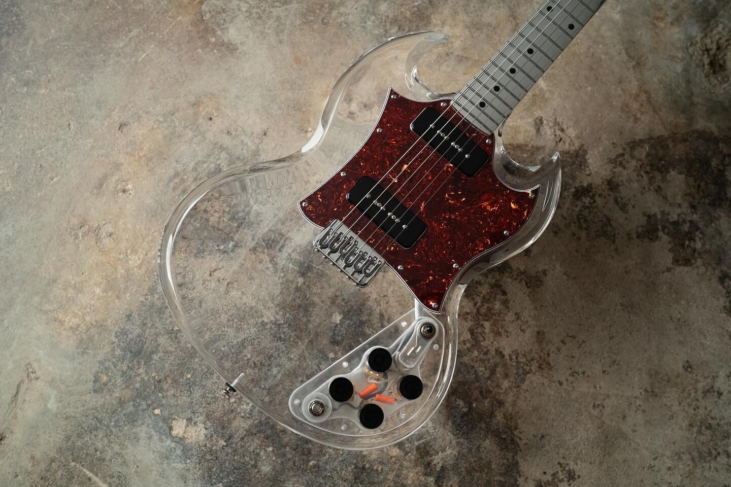 &ldquo;Gentlemen, we can rebuild him: we have the technology.&rdquo;

It&rsquo;s not the first bionic guitar, but it was a really sweet build to be involved in. This one is sort of a collaboration with @scalemodelguitars - Dave originally built the g