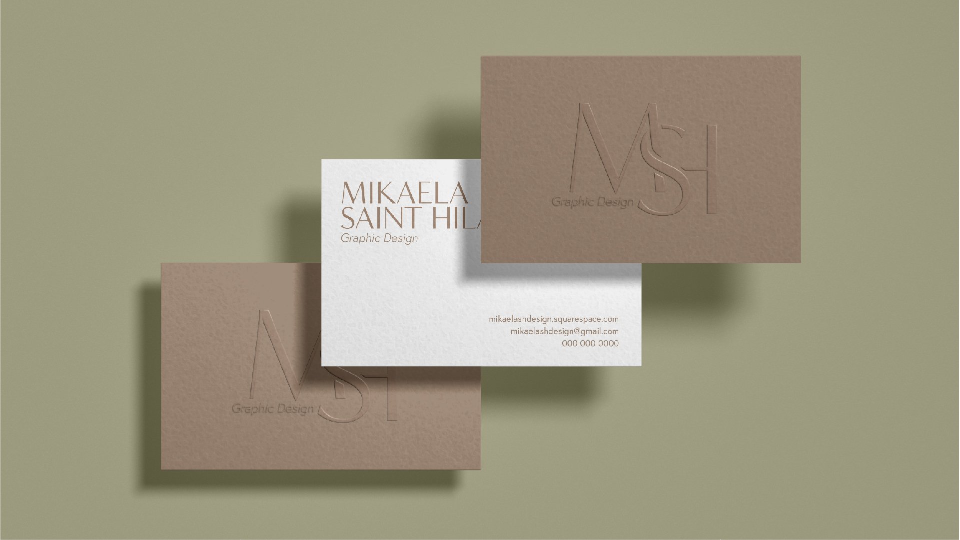 Mikaela Saint Hilaire Brand Identity 2024