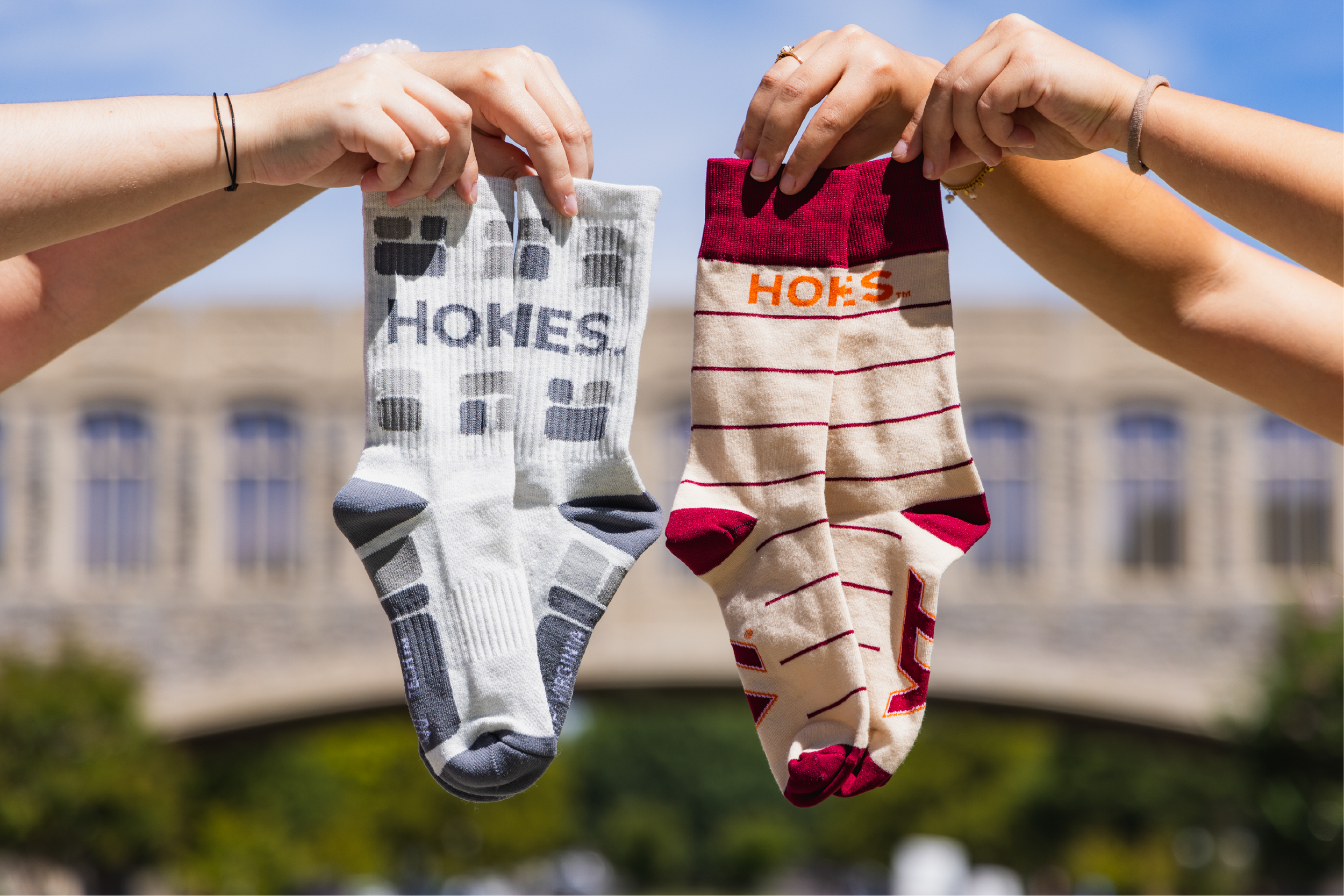 Virginia Tech Sock Campaign