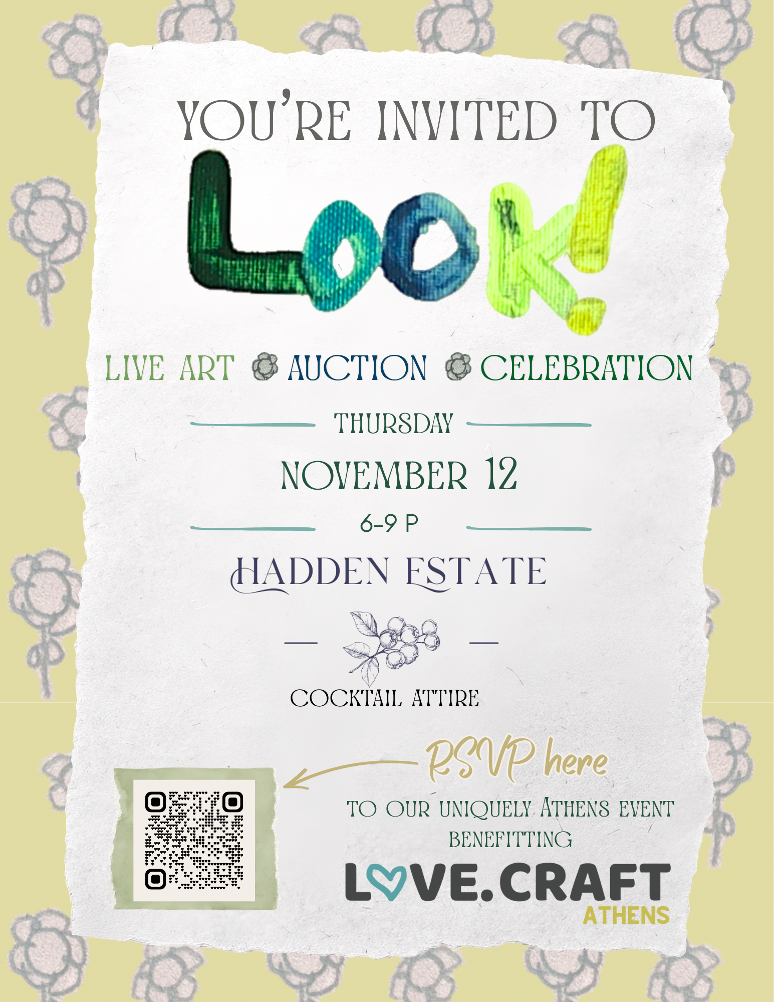 5th annual Look! live art + auction