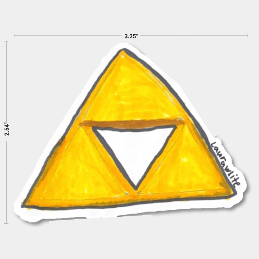Zelda Logo Sticker