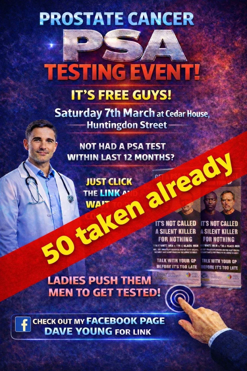 PSA Testing Event