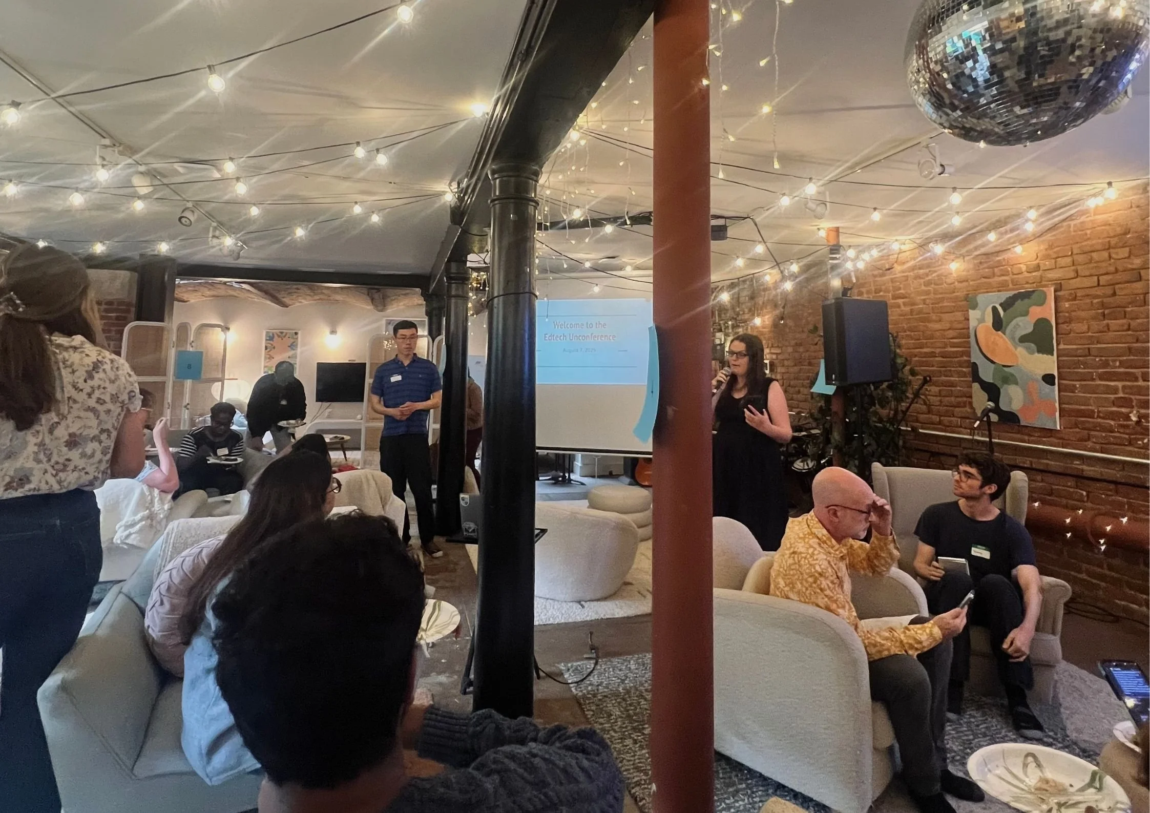 San Francisco, August 2025 - 

I attended the EdTech Unconference, where 50 selected founders, leaders and professionals shared ideas about AI in EdTech. 