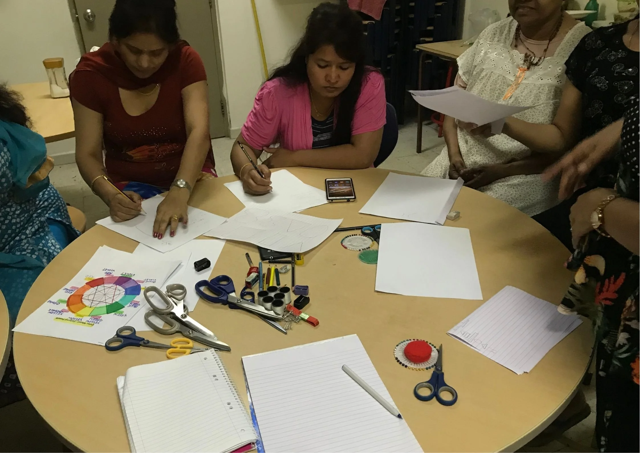 Dubai, July 2019 -

volunteering with SmartLife, an NGO providing skills development for blue collar workers. 
