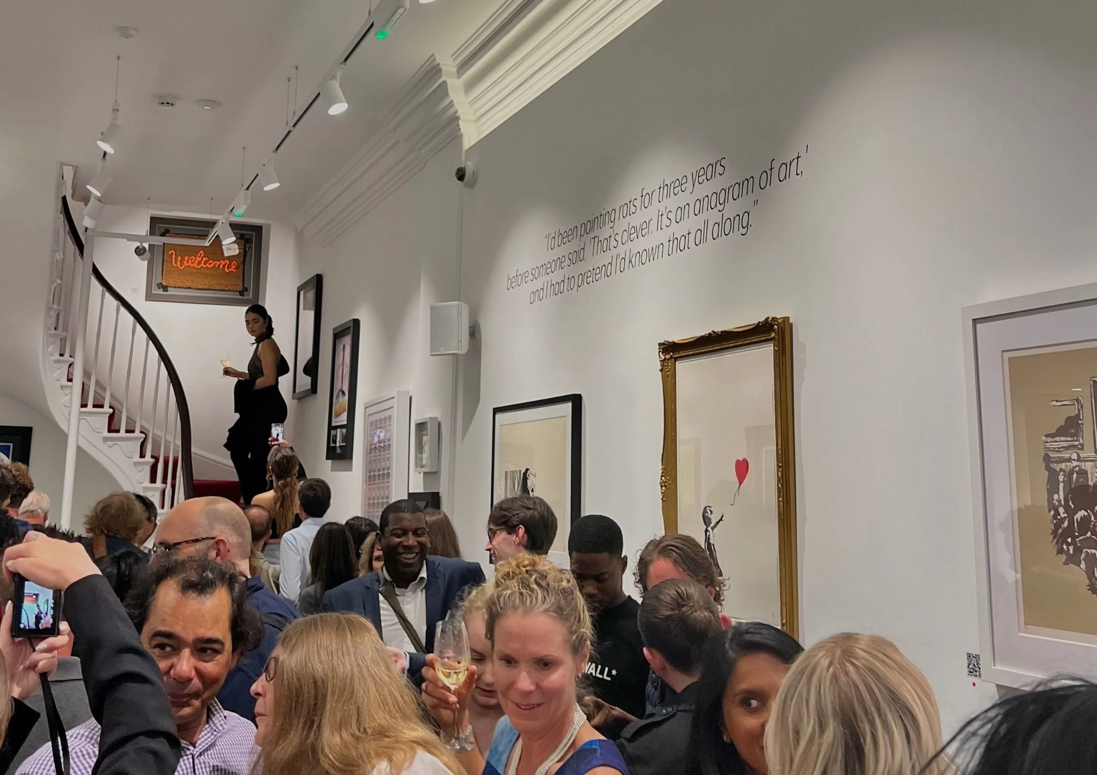 London, August 2022 - 

I was invited to a private Banksy art exhibition at The Royal Exchange with RedEight Gallery.