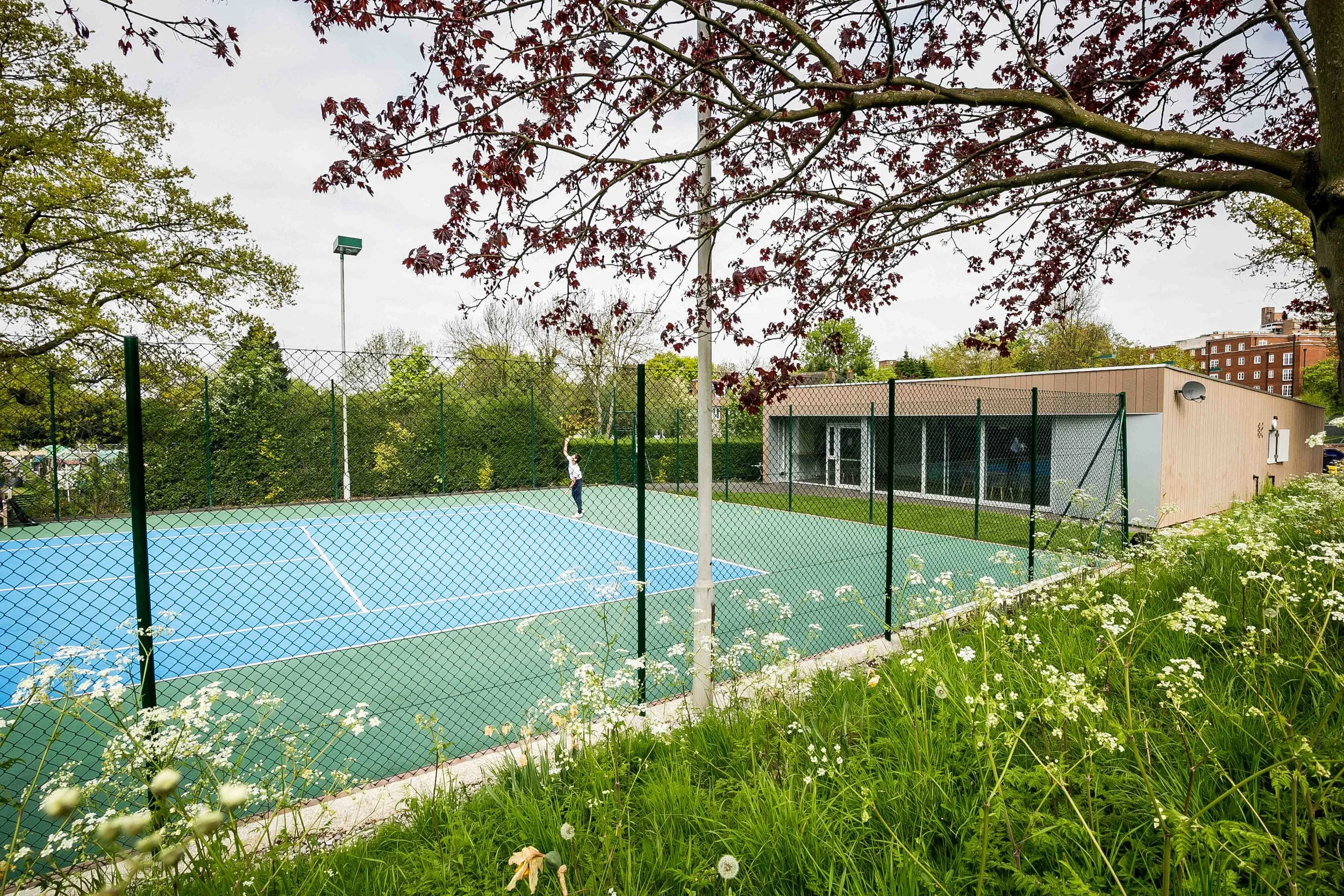 David Money Architects Dulwich Tennis Clubhouse exterior view 2.jpg