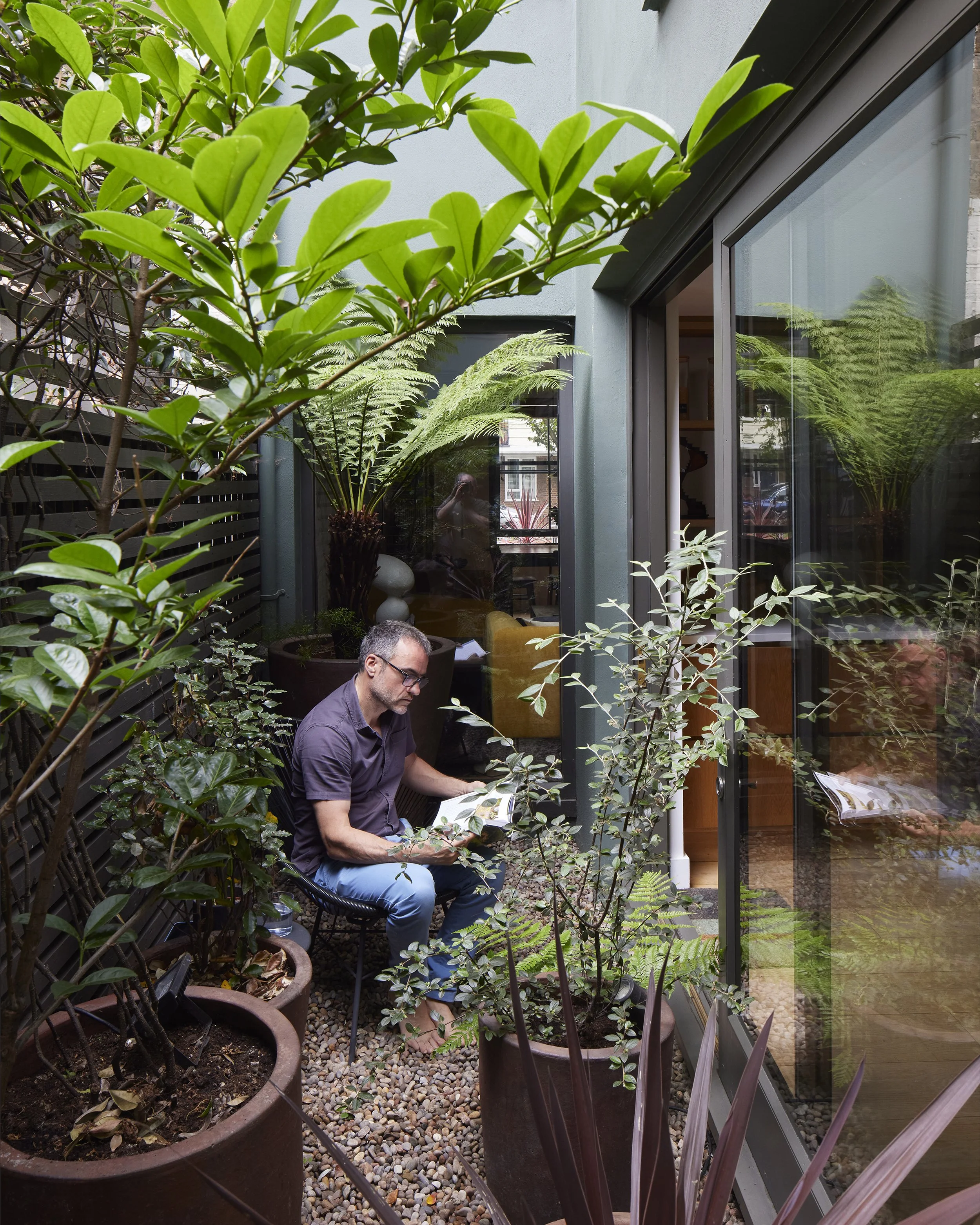 David Money Architects Vauxhall House urban garden photo Richard Chivers.jpg