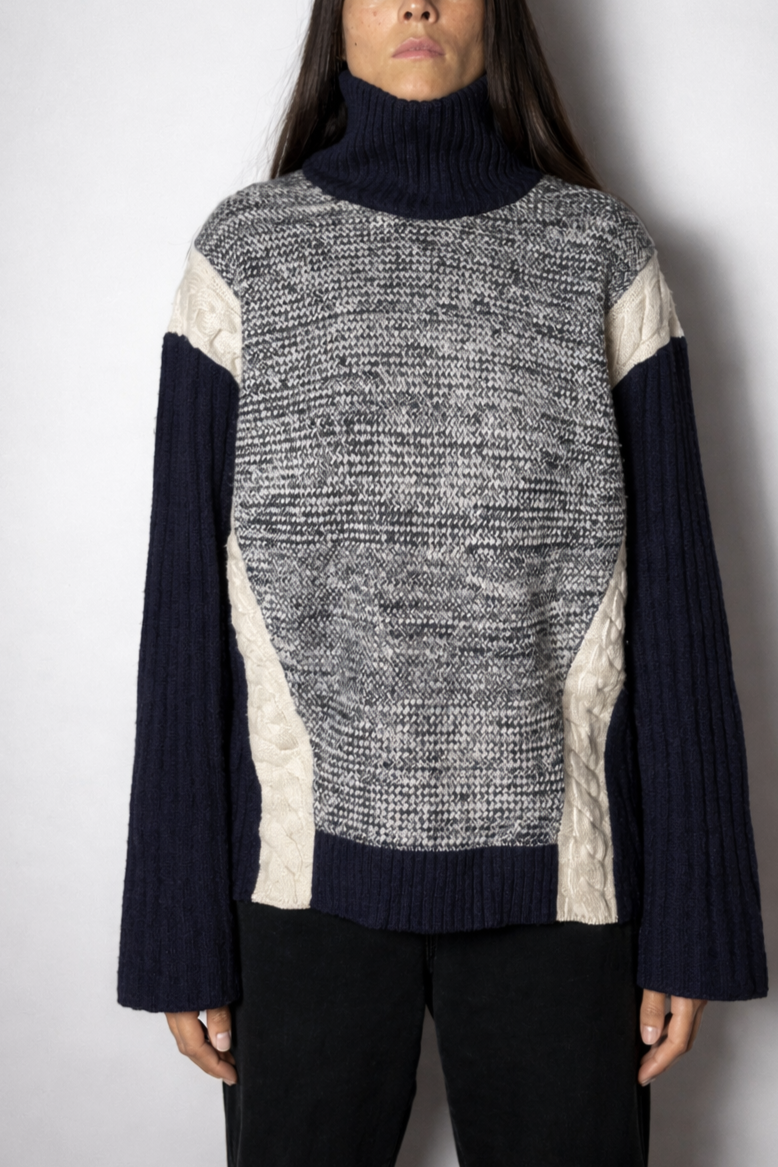 Nicole Farhi 100% Merino Wool Turtleneck