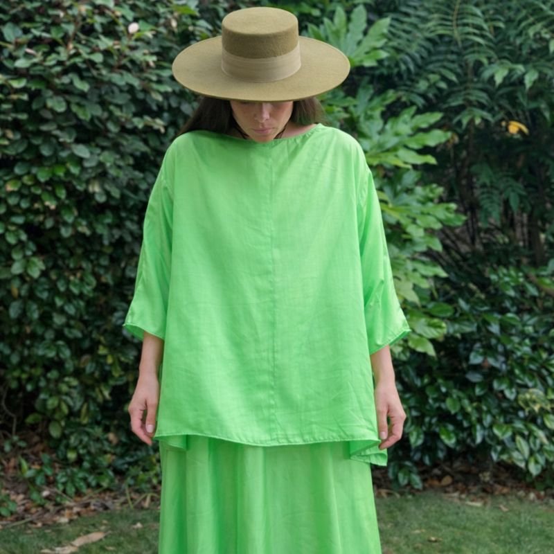 Ceremonial Two-Piece Set – Frog Green