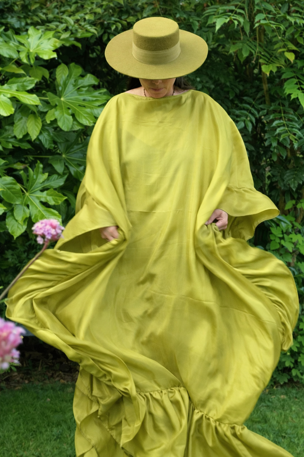 Ceremonial  Dress - Earth Green