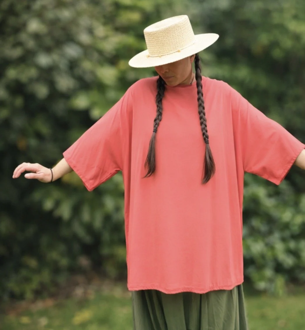 ECO - Friendly Bamboo T-shirt salmon pink shirt