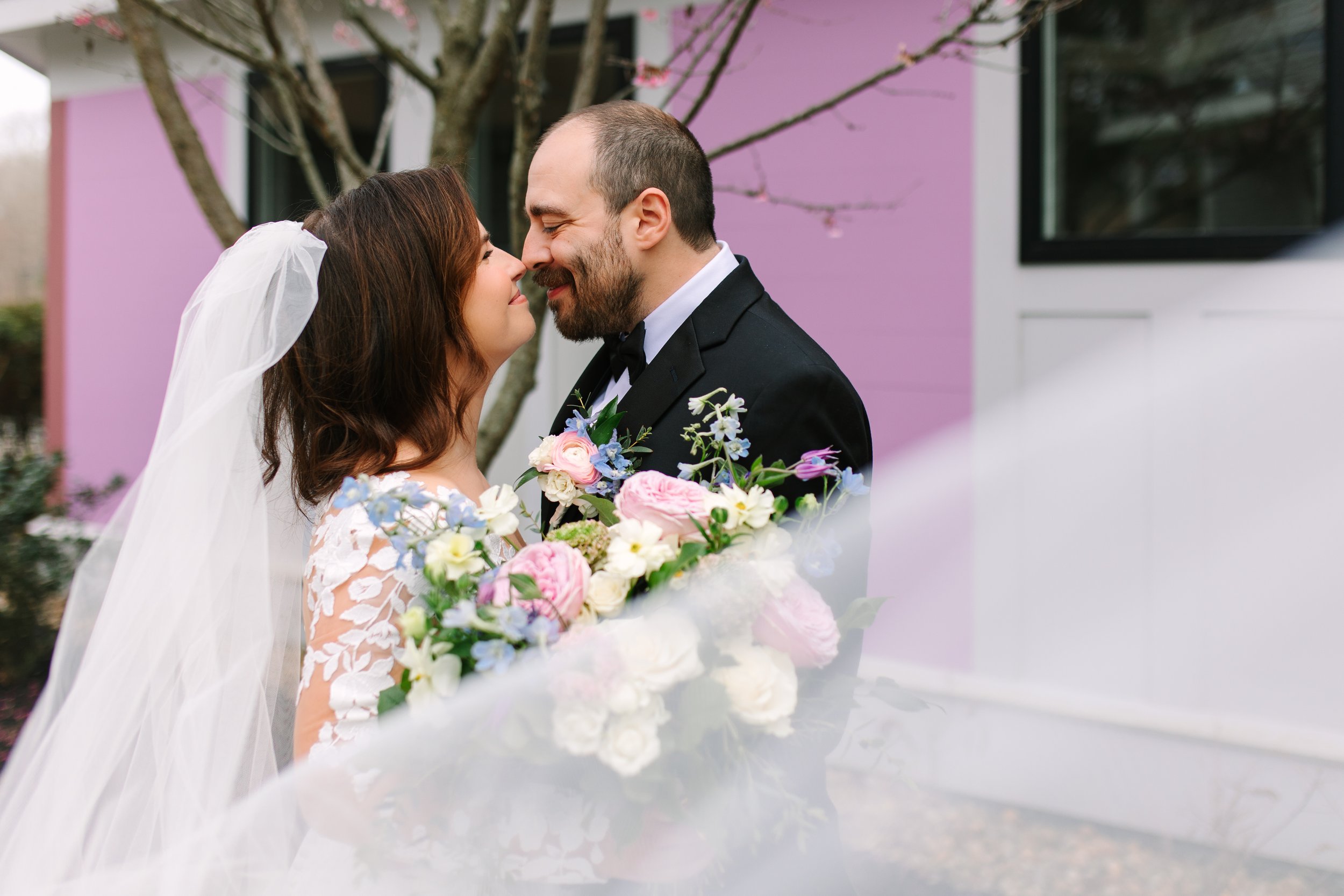 Evelyn &amp; Robbie’s Intimate Wedding at Grove in Rowley