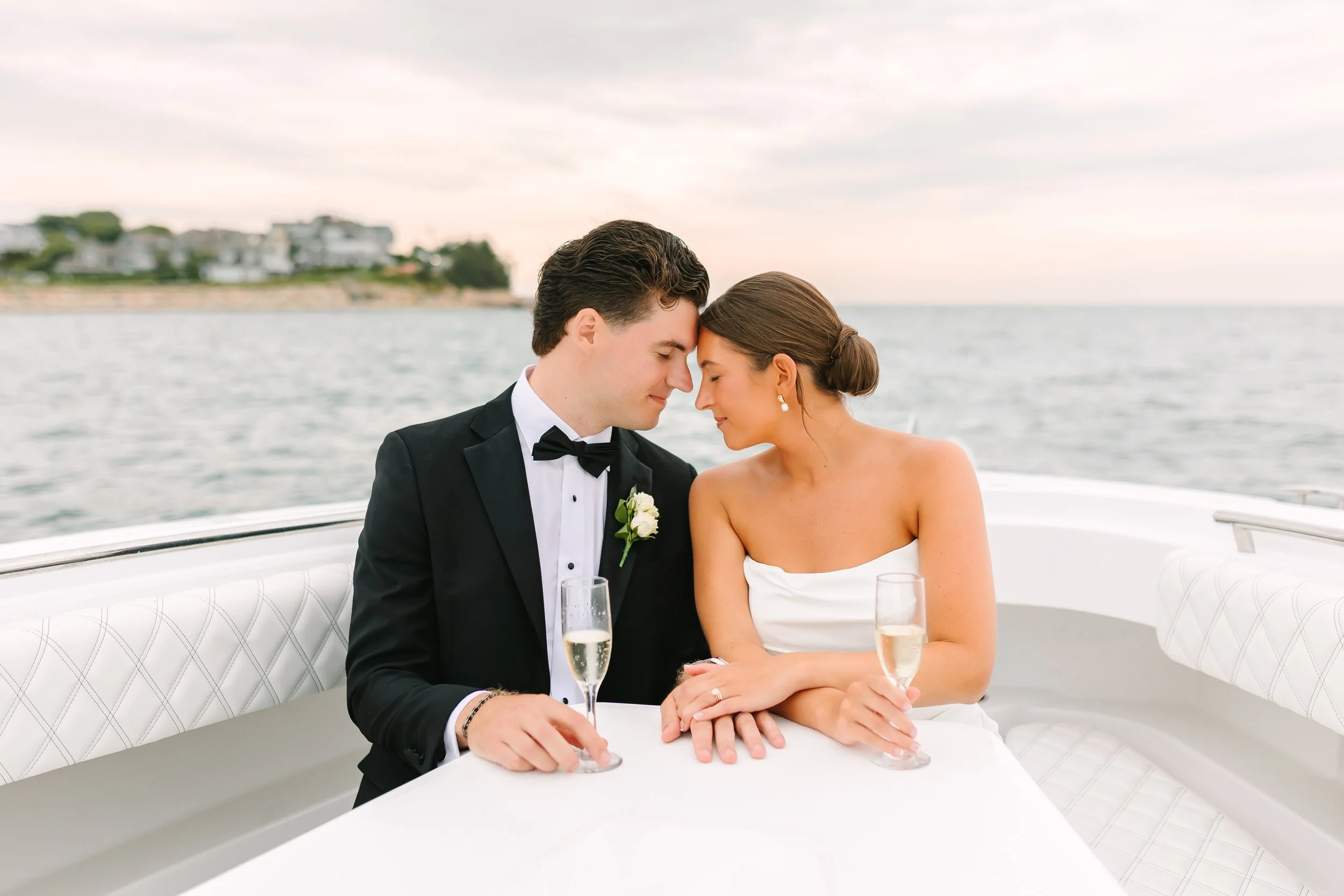 Vanessa &amp; Tom's Cape Cod Wedding at The Flying Bridge