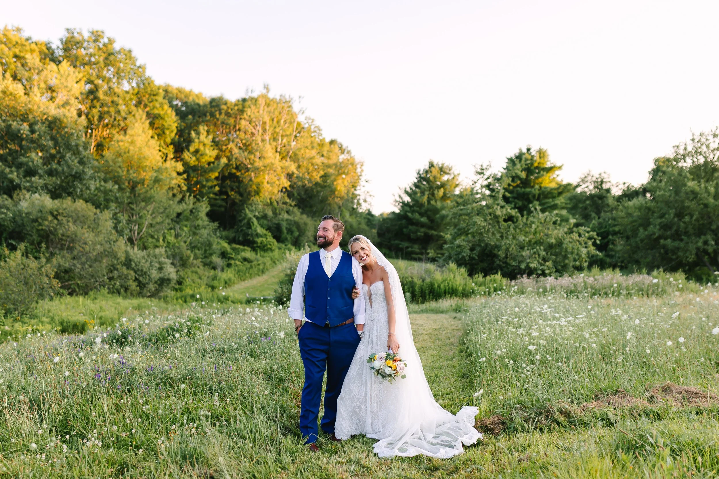 Mary &amp; John's Coastal Maine Wedding at Churchill Barn